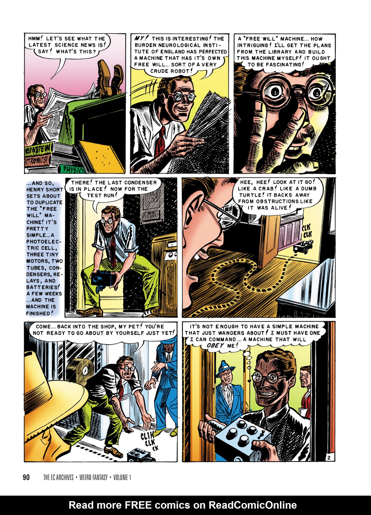 Read online The EC Archives: Weird Fantasy comic -  Issue # TPB 1 (Part 1) - 92
