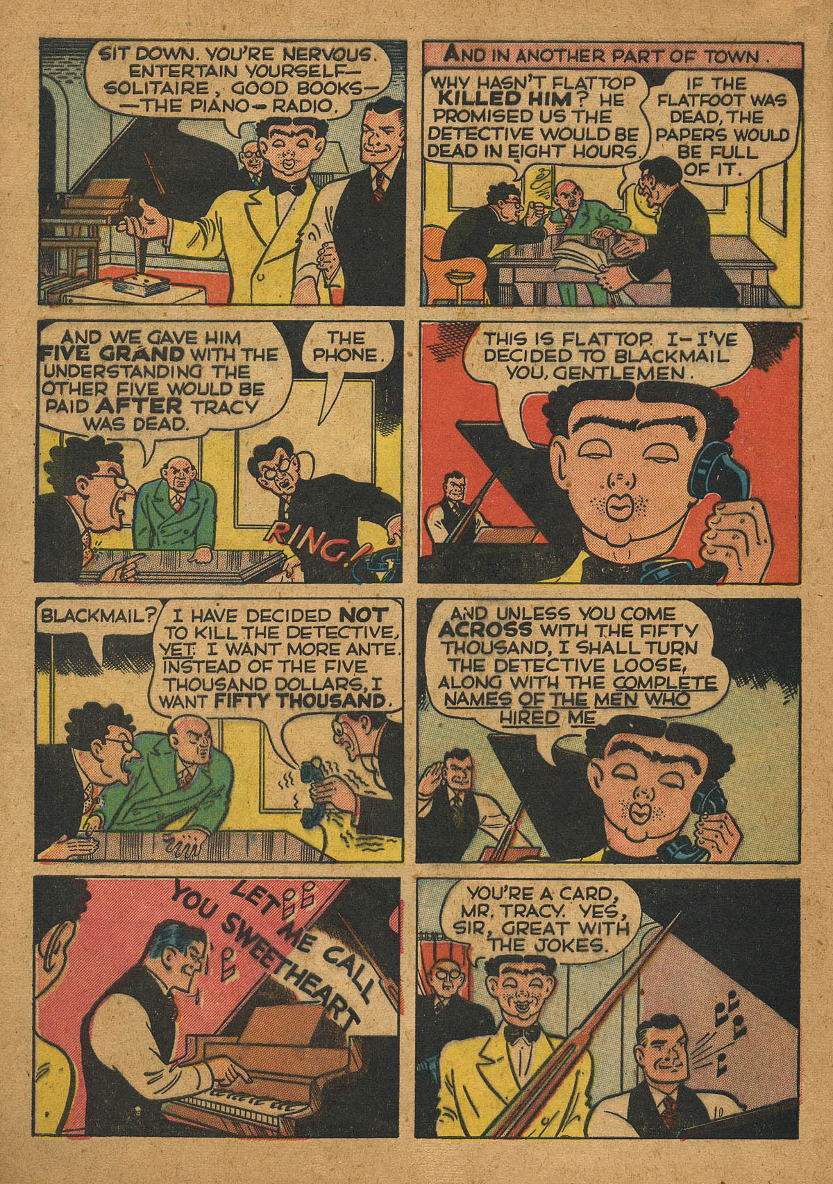 Read online Dick Tracy comic -  Issue #25 - 4