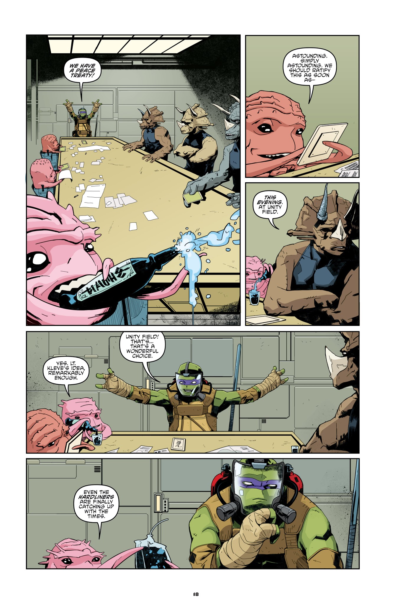 Read online Teenage Mutant Ninja Turtles Universe comic -  Issue #21 - 20