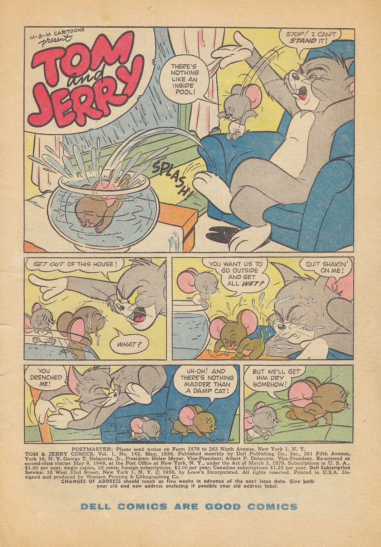 Read online Tom & Jerry Comics comic -  Issue #142 - 3
