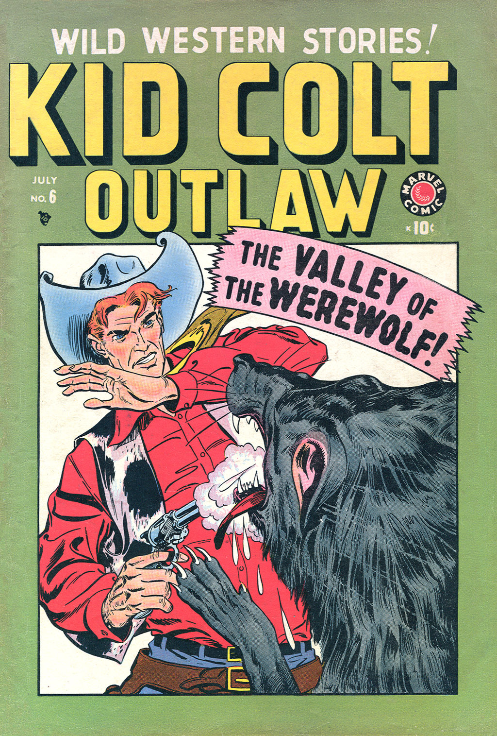 Read online Kid Colt Outlaw comic -  Issue #6 - 1