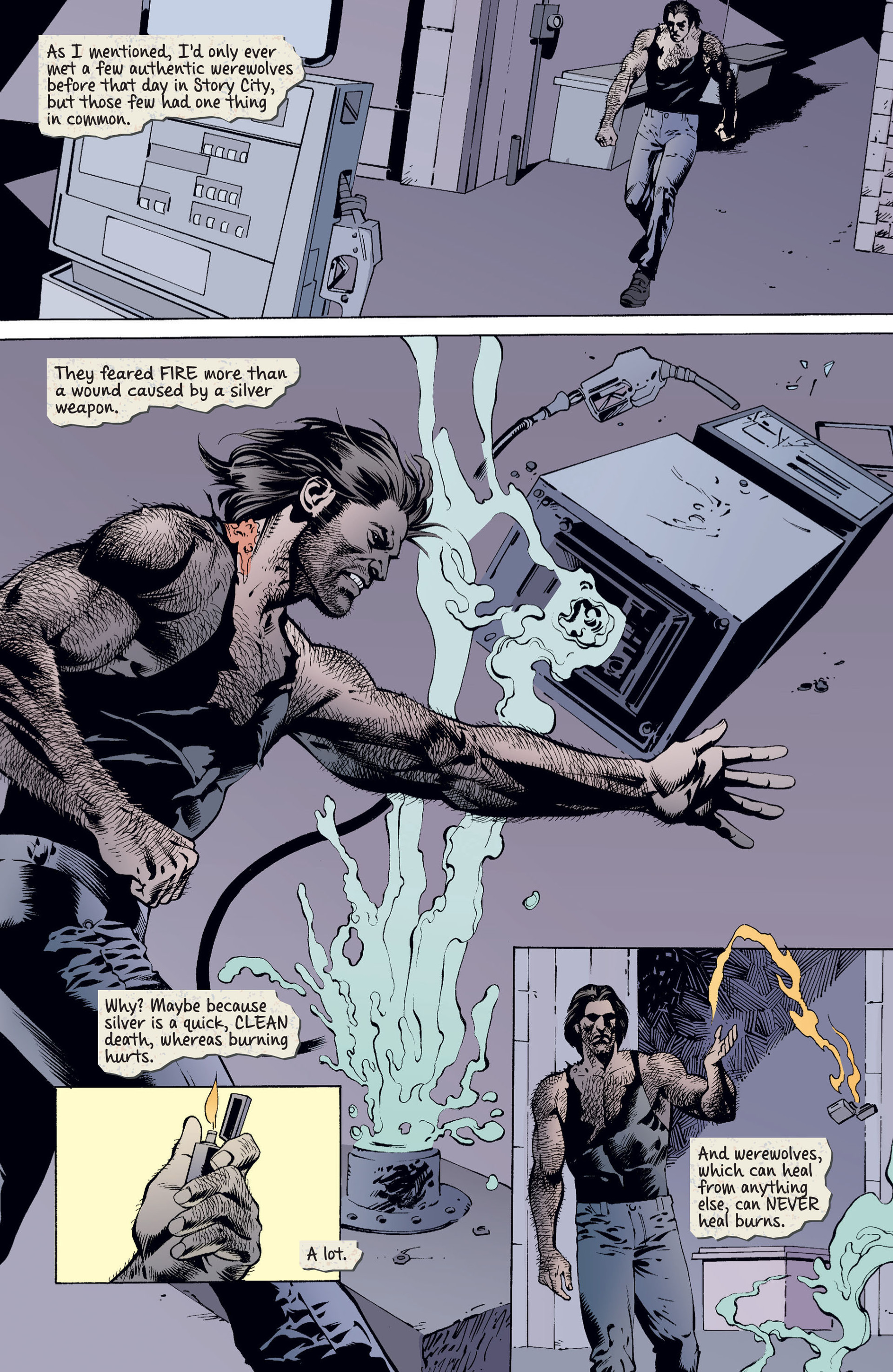 Read online Fables: Werewolves of the Heartland comic -  Issue # TPB - 108