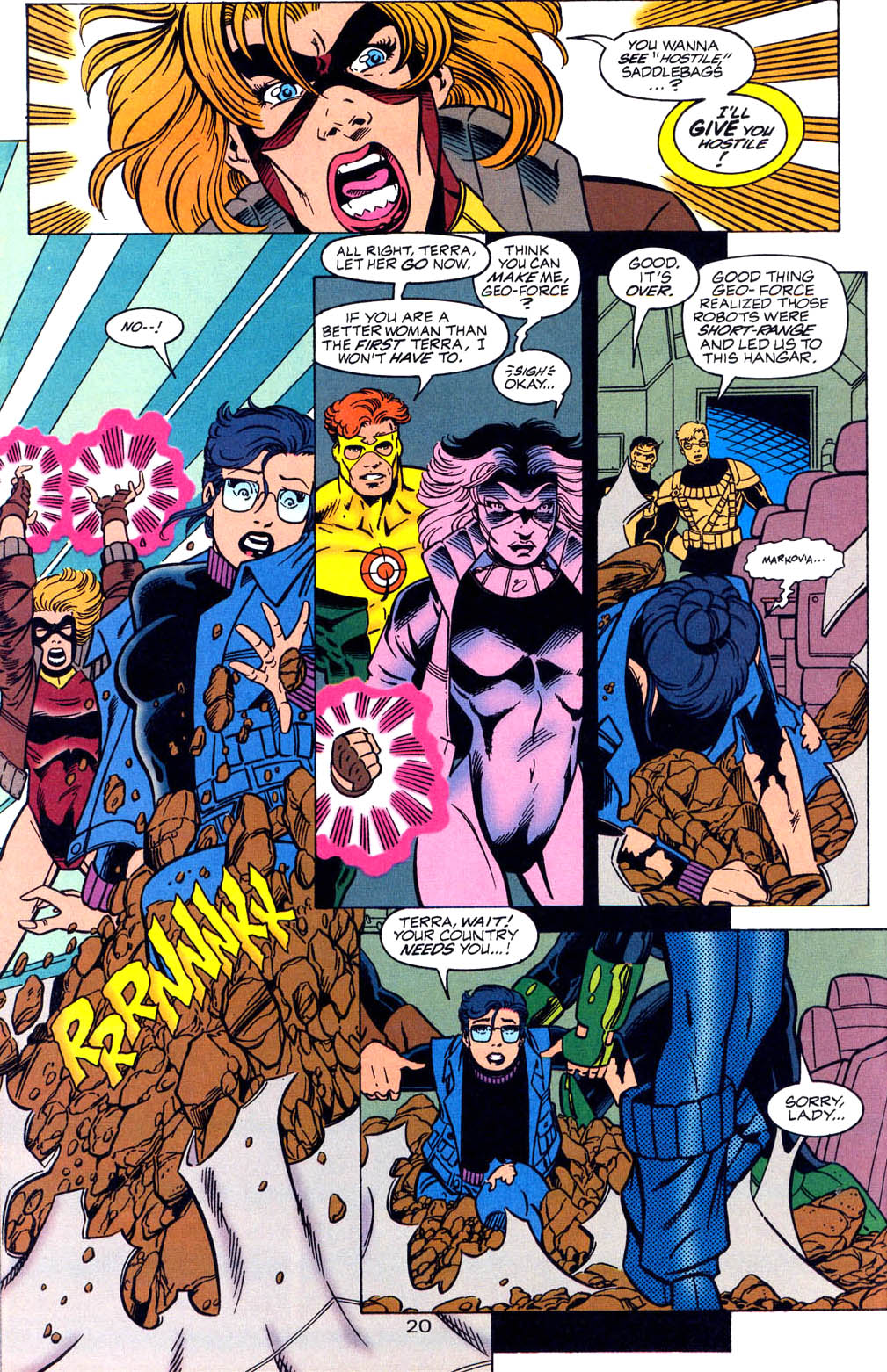 Read online Outsiders (1993) comic -  Issue #17 - 21