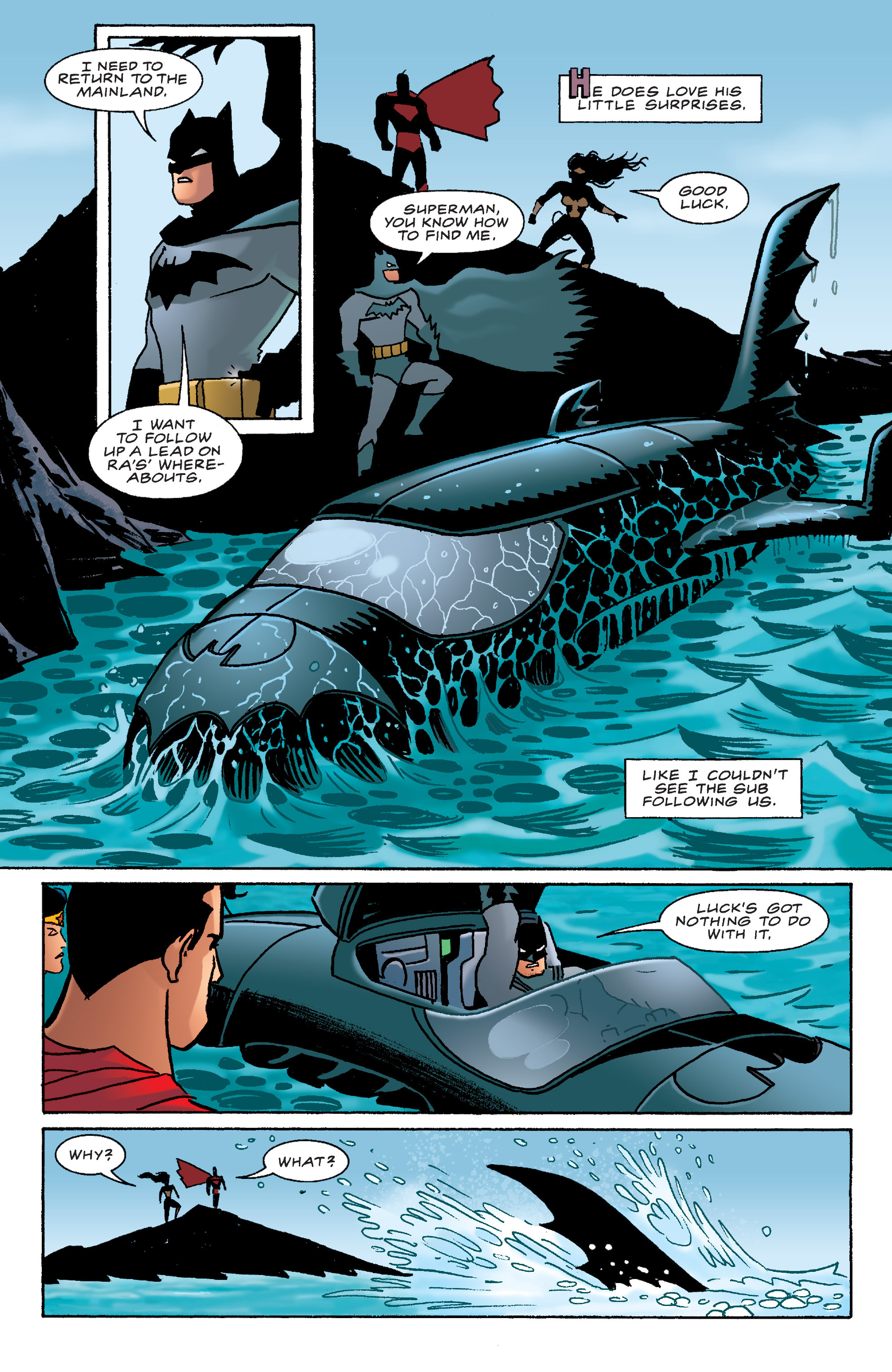 Read online Batman/Superman/Wonder Woman: Trinity comic -  Issue #3 - 21