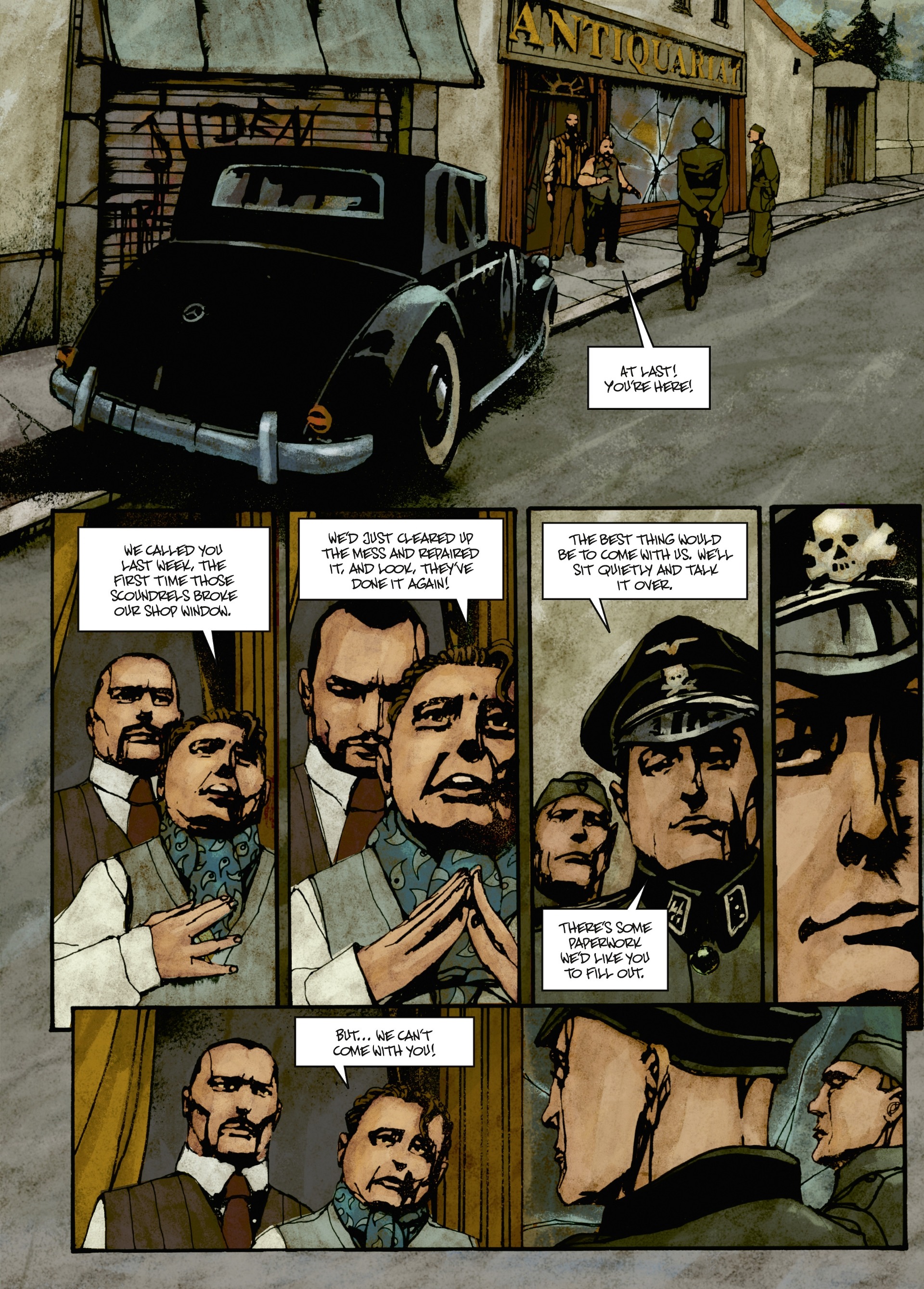 Read online Of Gods and Men comic -  Issue #3 - 29