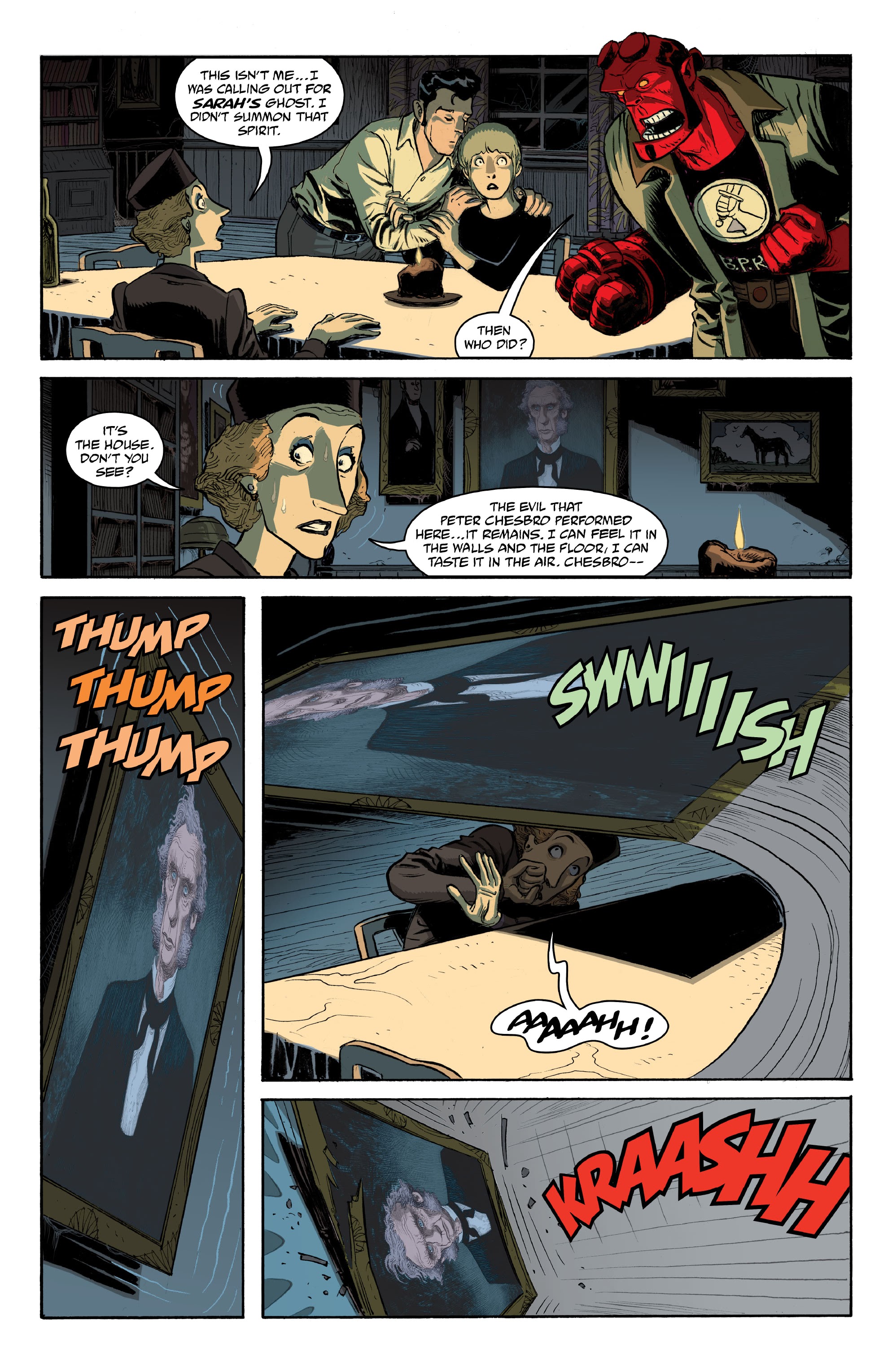 Read online Hellboy and the B.P.R.D.: The Secret of Chesbro House comic -  Issue #1 - 21
