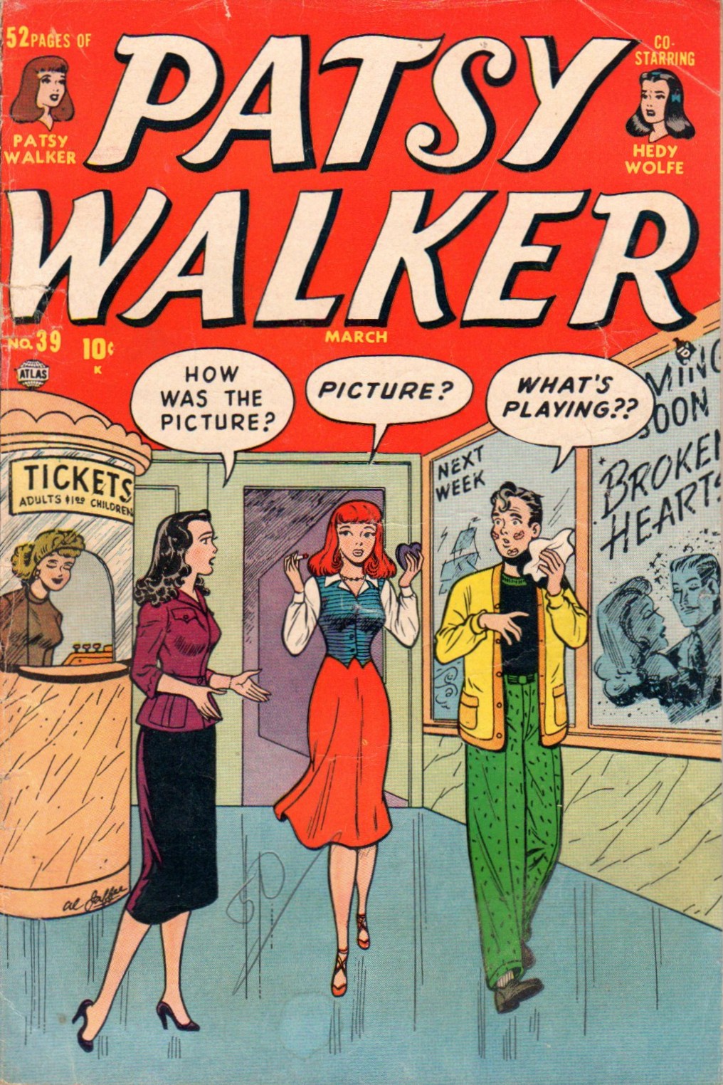 Read online Patsy Walker comic -  Issue #39 - 1