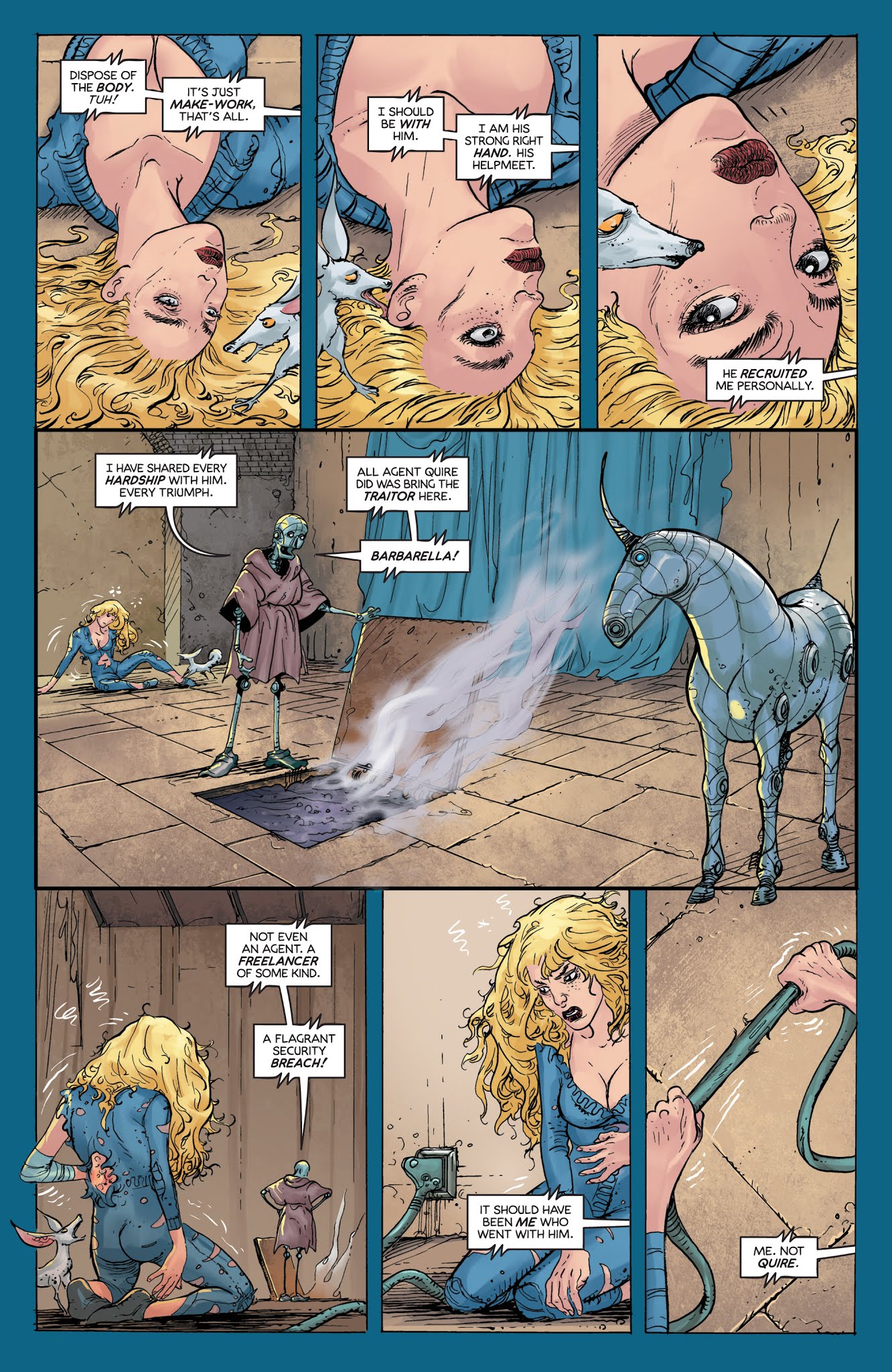 Read online Barbarella (2017) comic -  Issue # _TPB 1 - 57