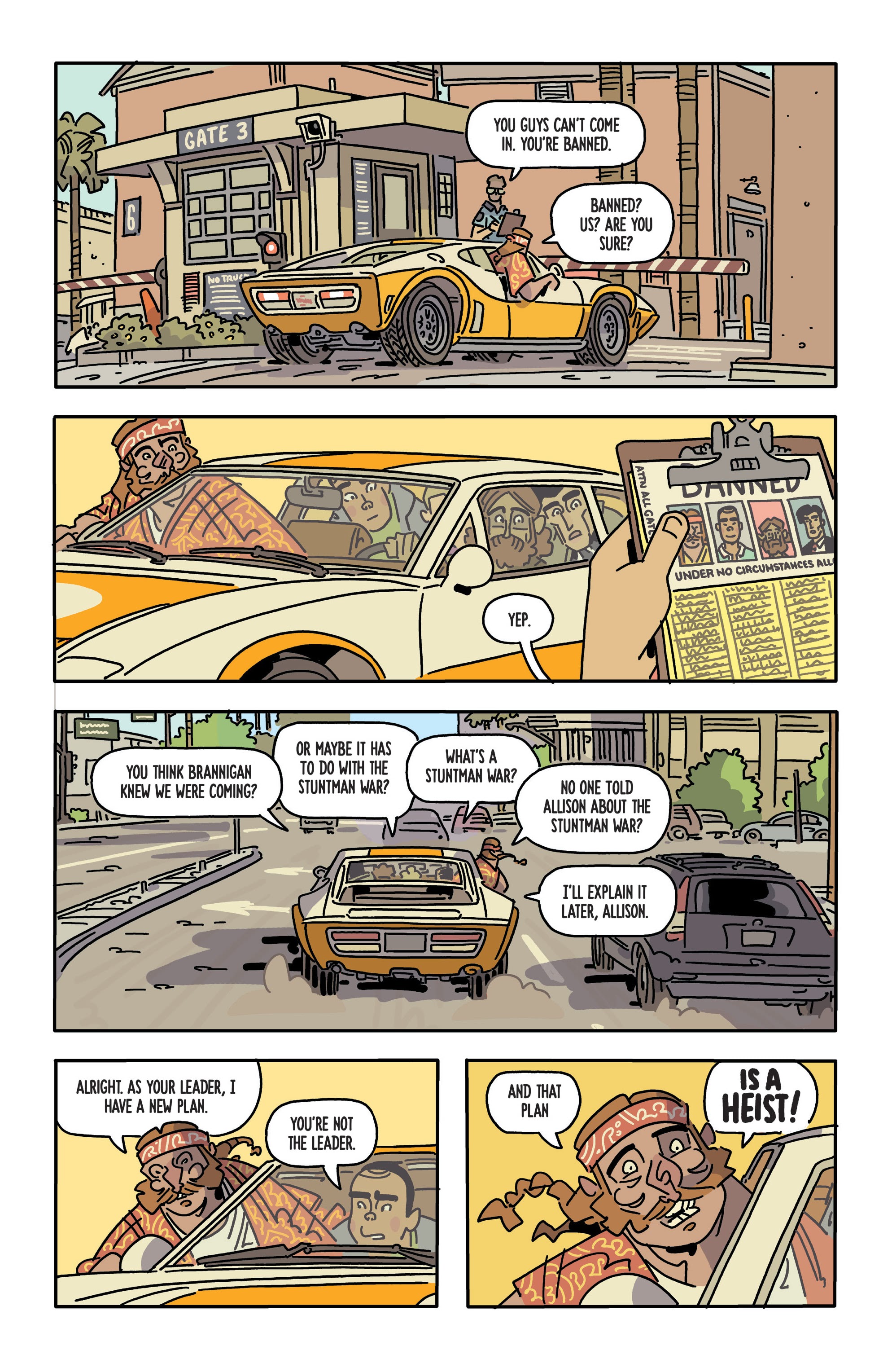 Read online The Six Sidekicks of Trigger Keaton comic -  Issue #4 - 7