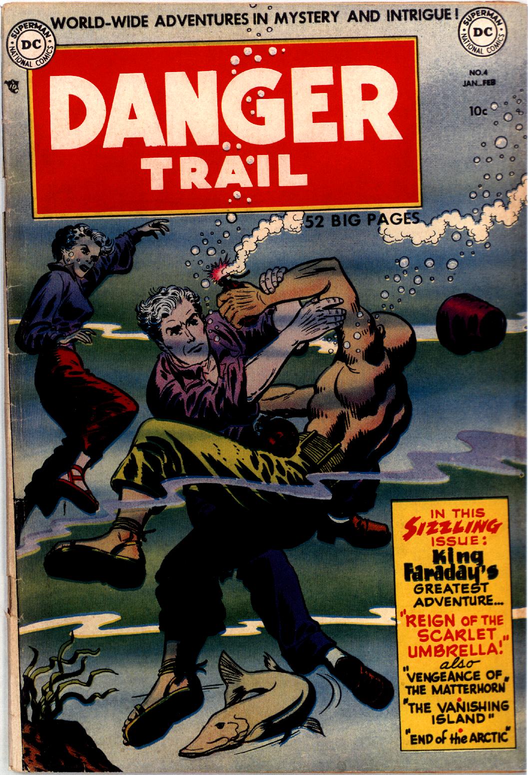 Read online Danger Trail comic -  Issue #4 - 1