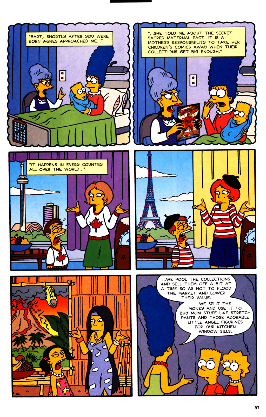 Read online Simpsons Comics comic -  Issue #100 - 97