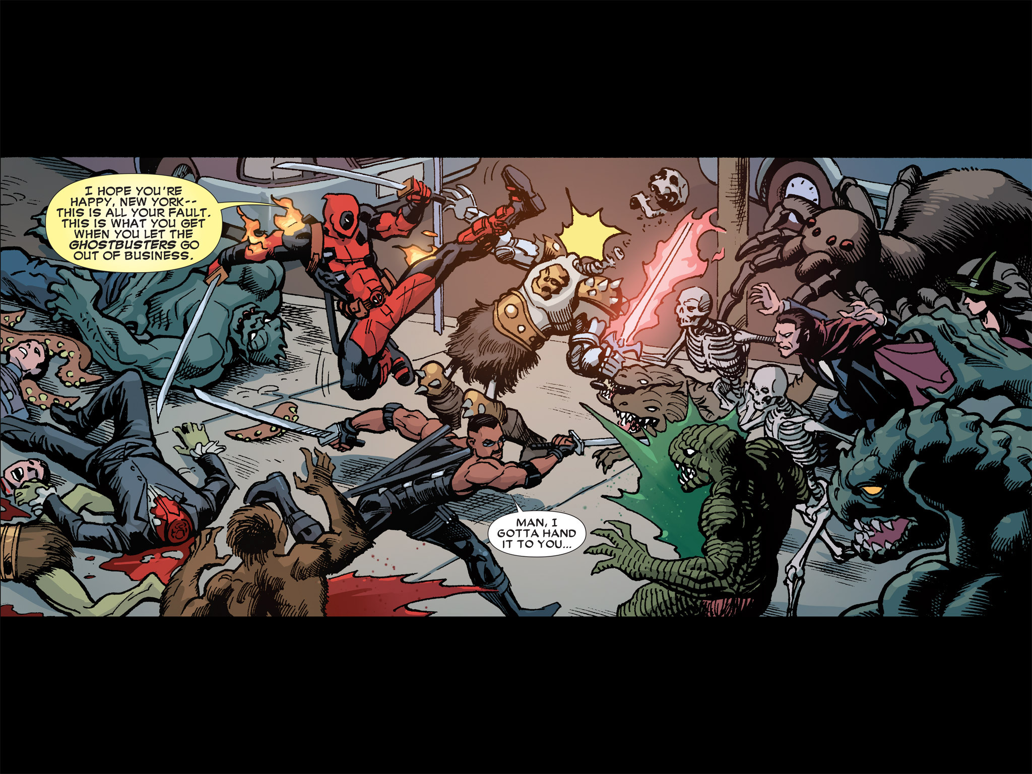 Read online Deadpool: Dracula's Gauntlet comic -  Issue # Part 8 - 78