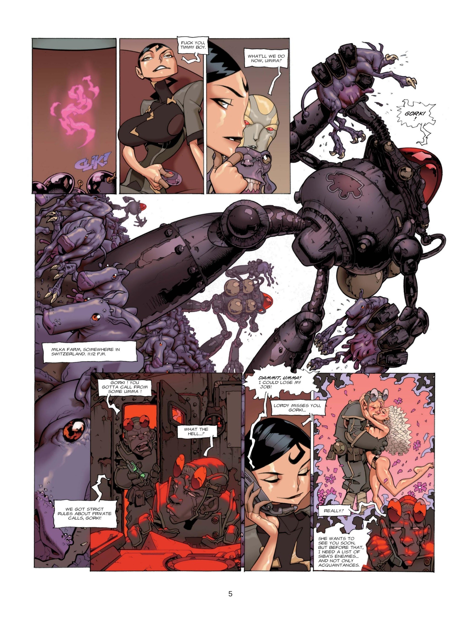 Read online Genetic Grunge comic -  Issue #1 - 7