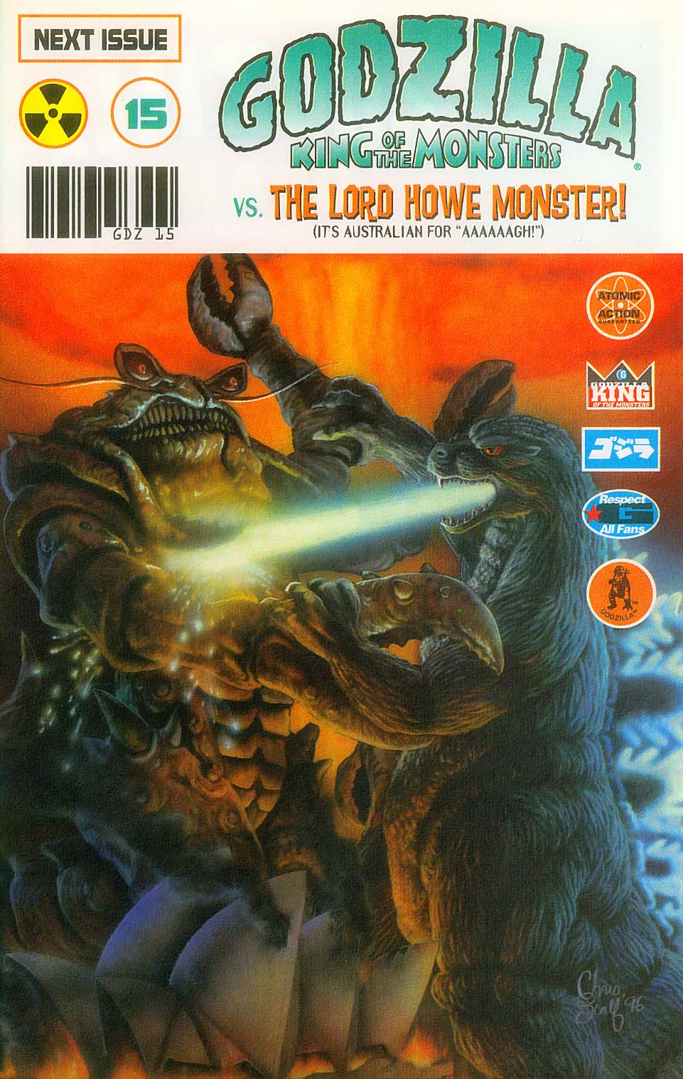 Read online Godzilla (1995) comic -  Issue #14 - 30