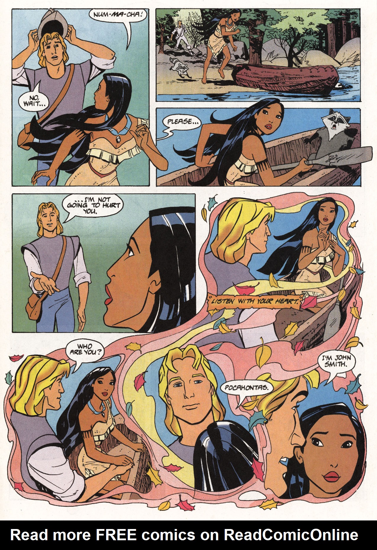 Read online Disney's Pocahontas comic -  Issue #1 - 23