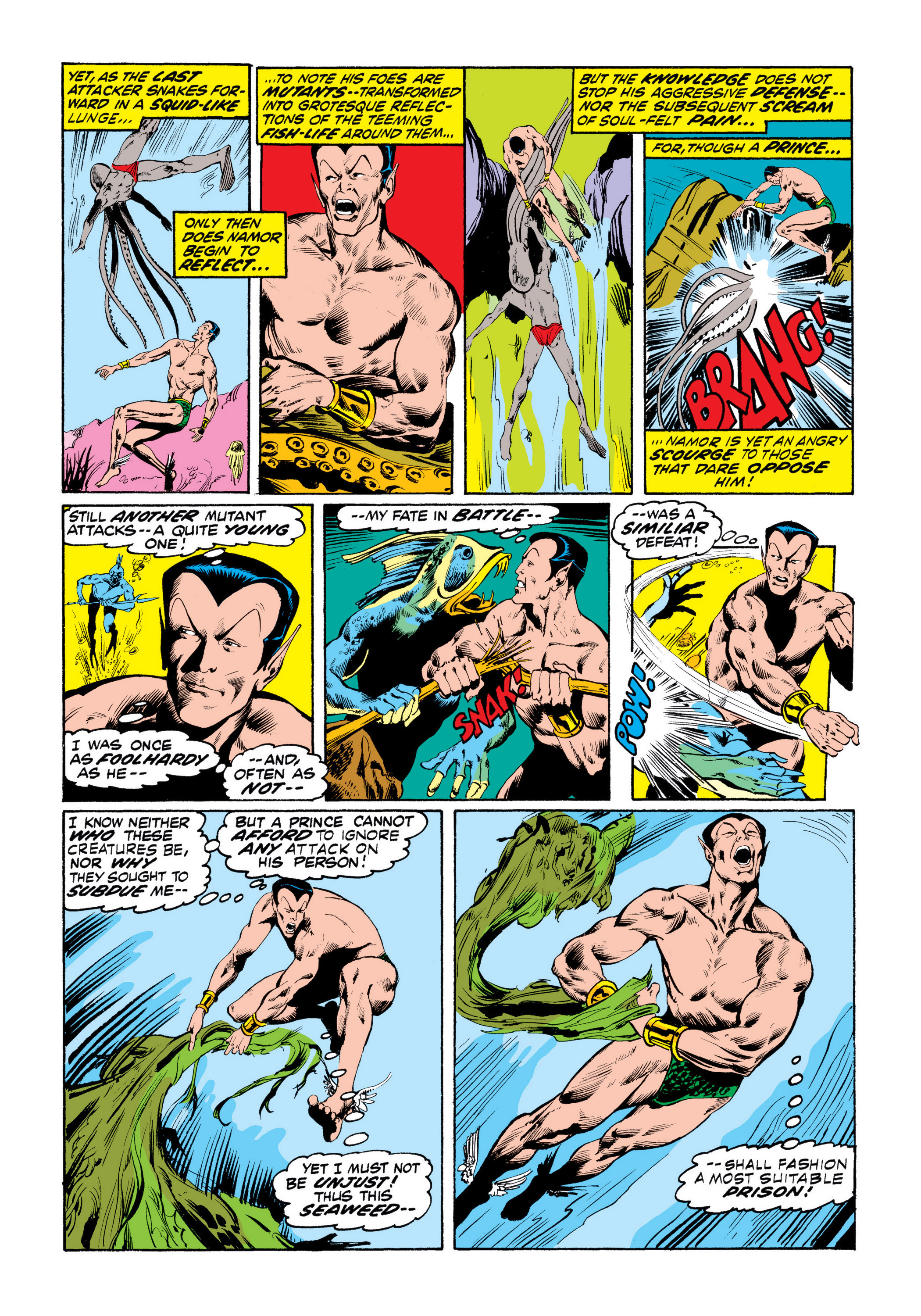 Read online Marvel Masterworks: The Sub-Mariner comic -  Issue # TPB 7 (Part 1) - 98