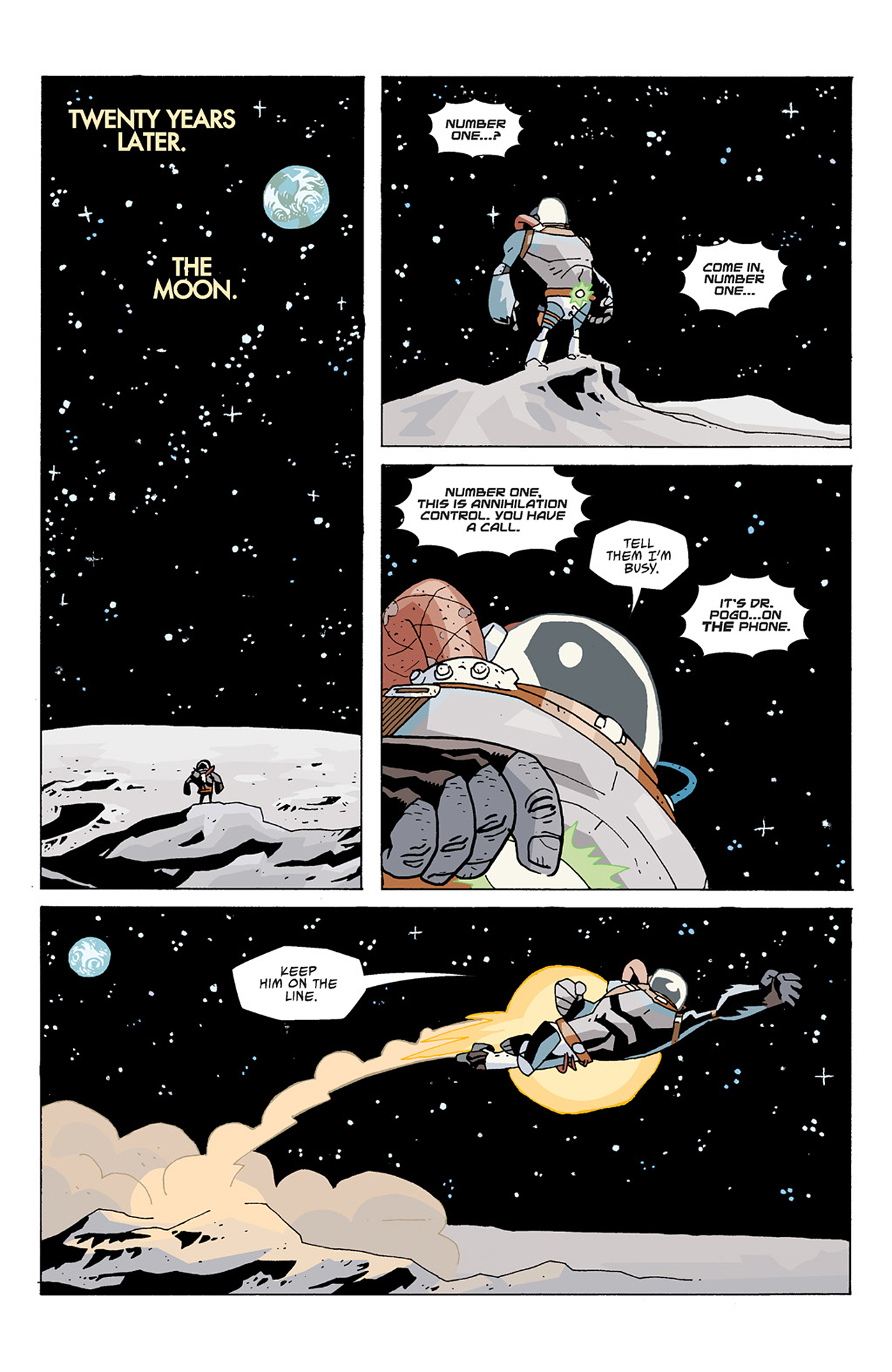Read online The Umbrella Academy: Apocalypse Suite comic -  Issue #1 - 17