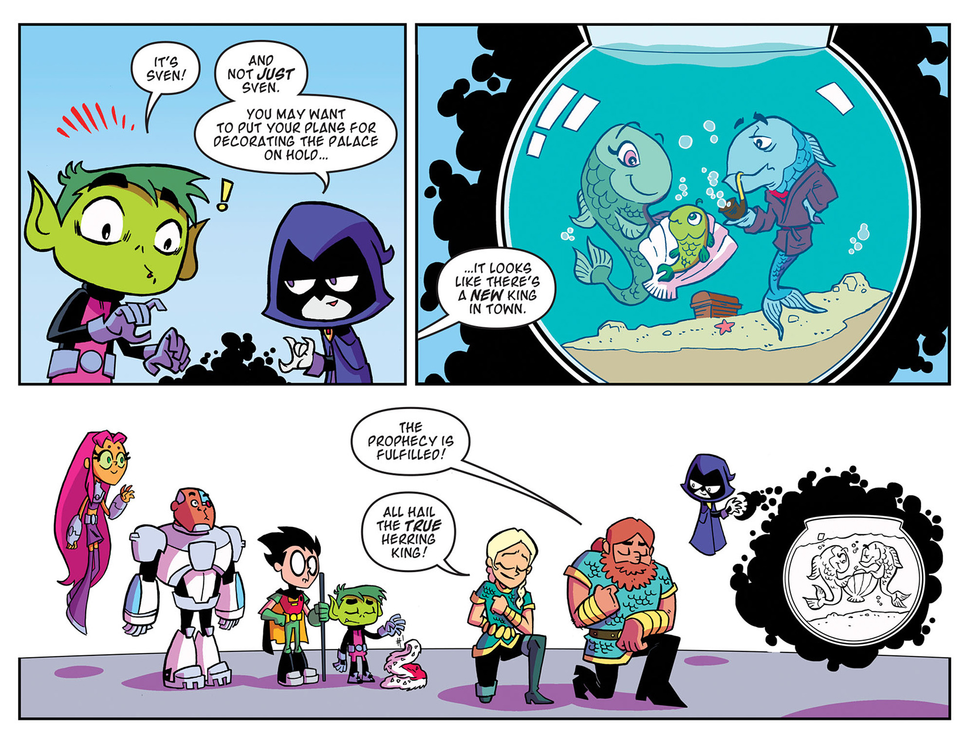 Read online Teen Titans Go! (2013) comic -  Issue #38 - 21