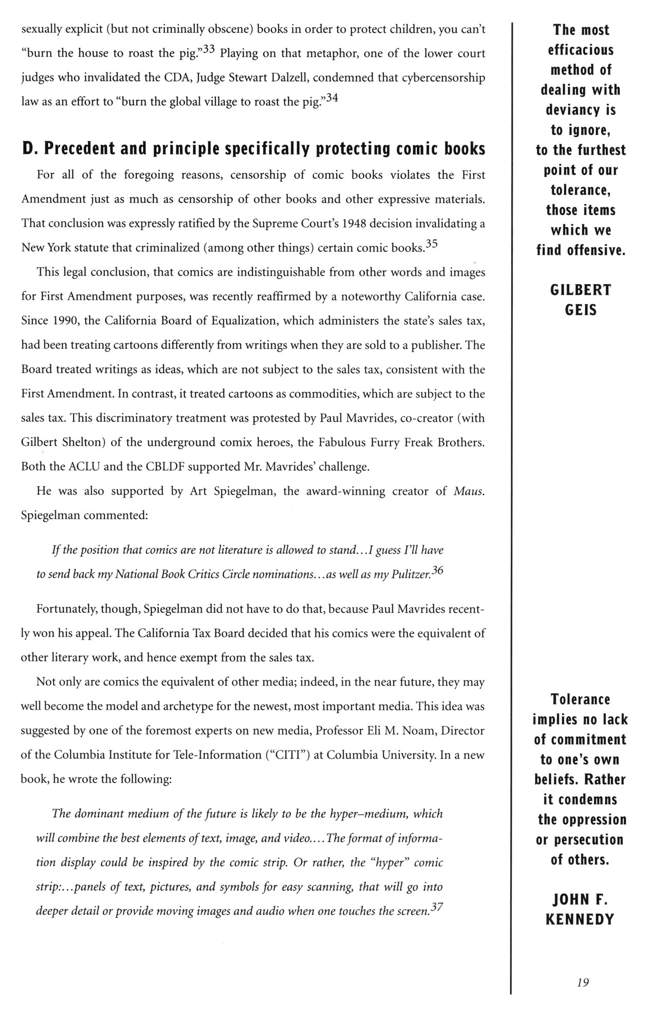 Read online Free Speeches comic -  Issue # Full - 21