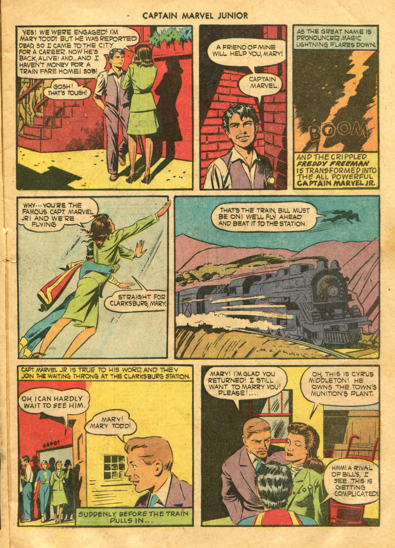Read online Captain Marvel, Jr. comic -  Issue #21 - 5