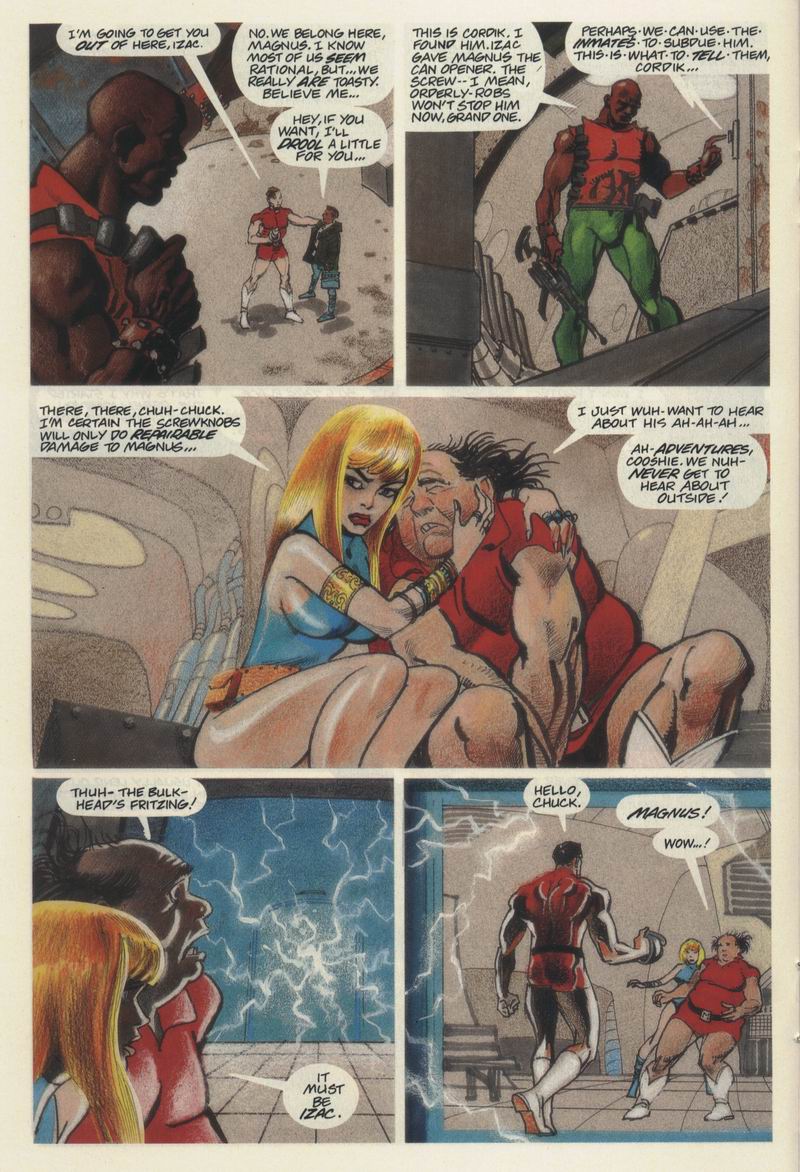 Read online Magnus Robot Fighter (1991) comic -  Issue #14 - 13