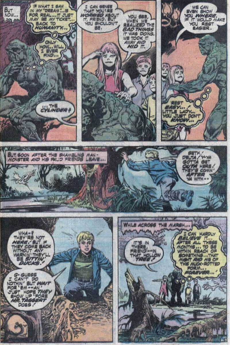Read online Swamp Thing (1972) comic -  Issue #14 - 16