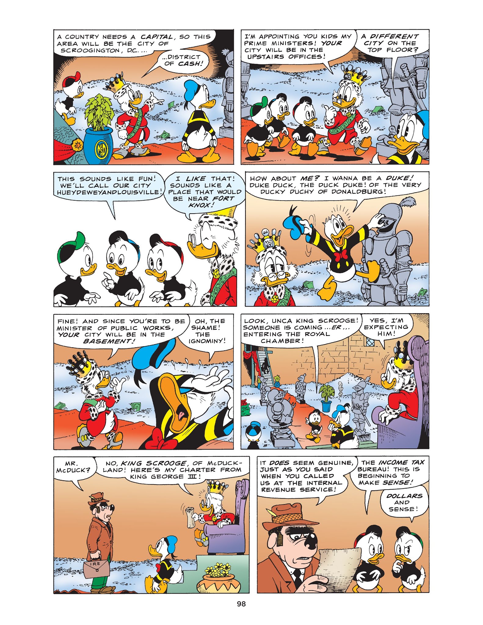 Read online Walt Disney Uncle Scrooge and Donald Duck: The Don Rosa Library comic -  Issue # TPB 2 (Part 1) - 99