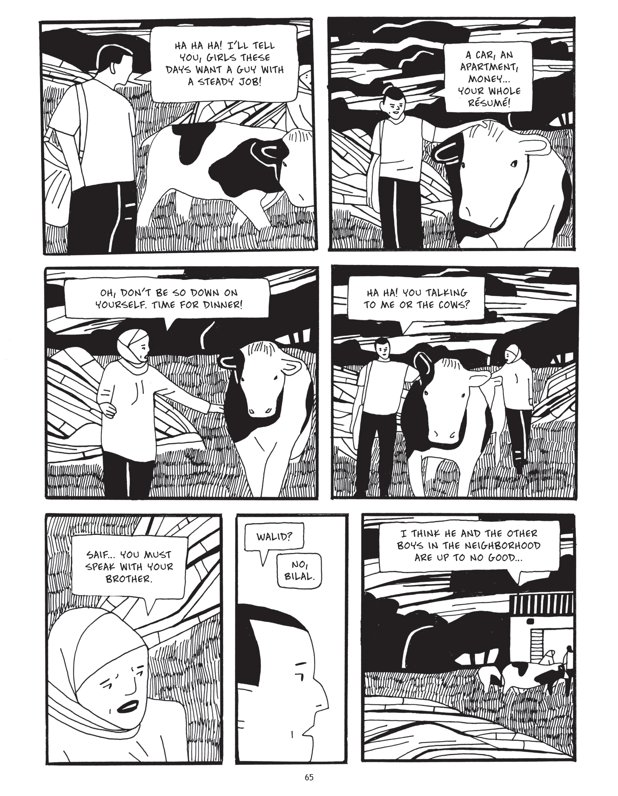 Read online After the Spring: A Story of Tunisian Youth comic -  Issue # TPB - 65
