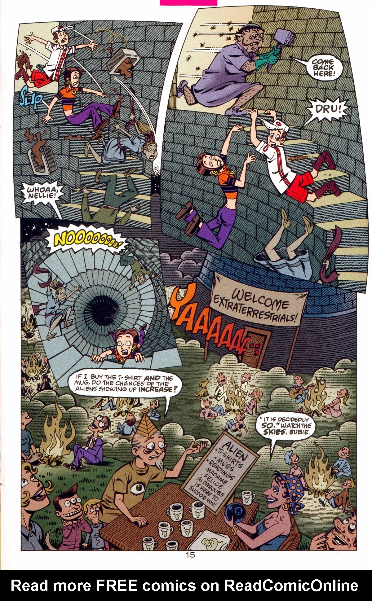 Read online Gross Point comic -  Issue #8 - 16