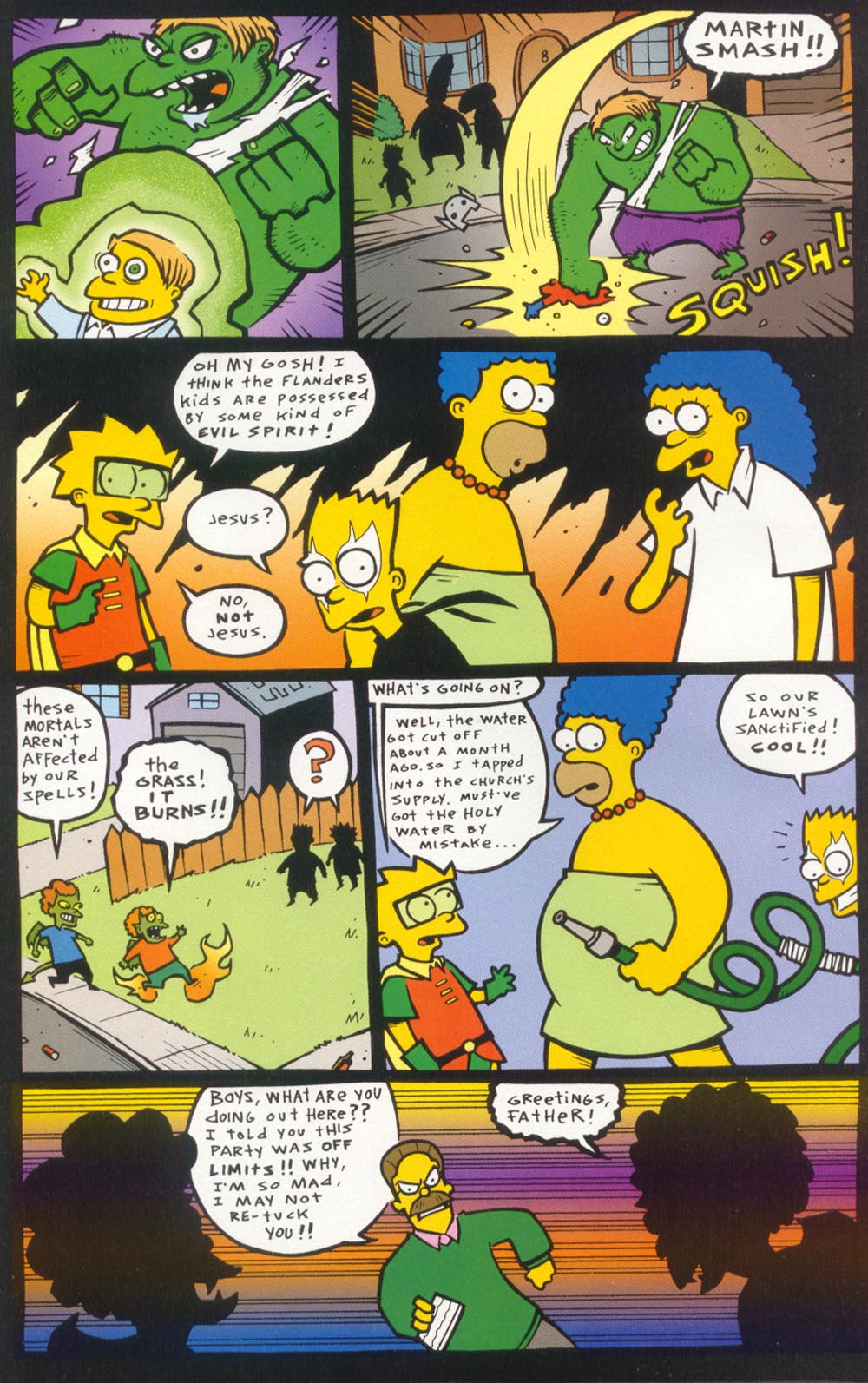 Read online Treehouse of Horror comic -  Issue #6 - 9