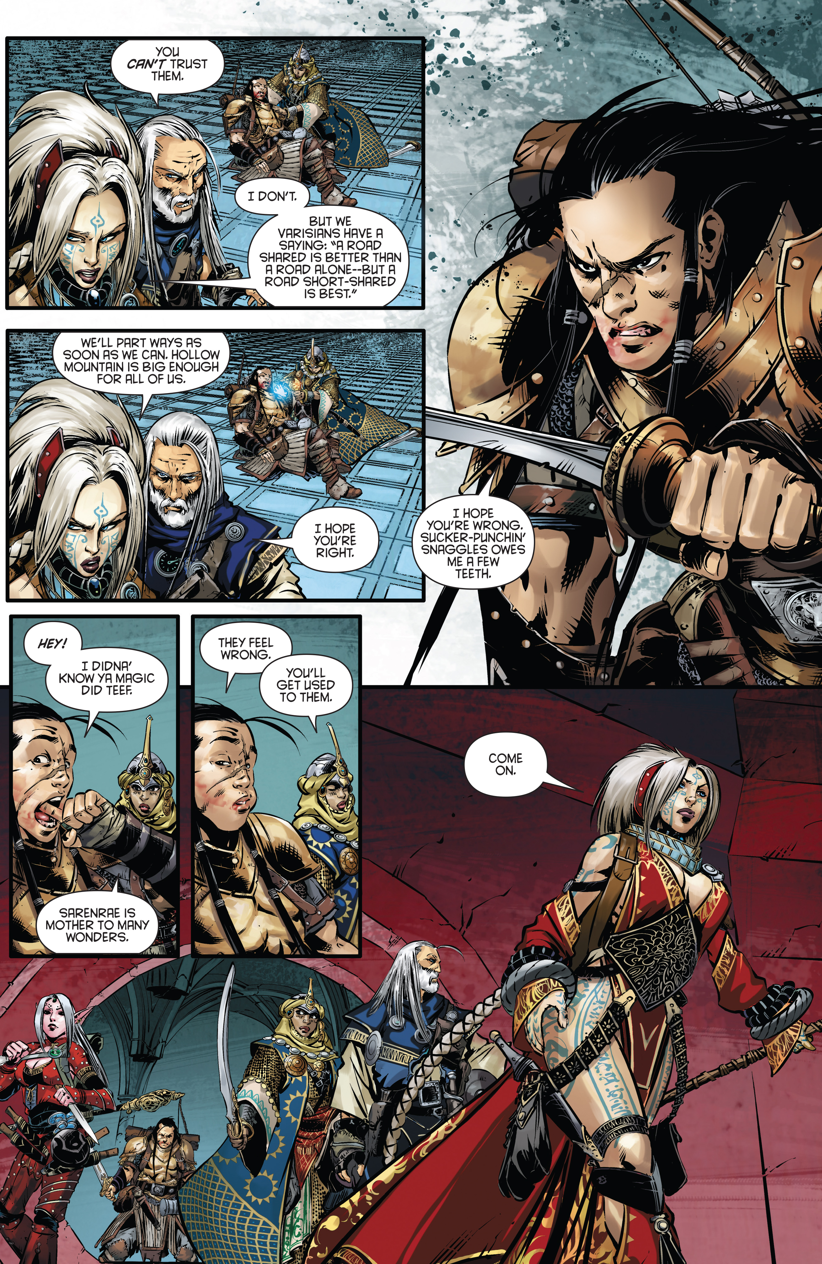 Read online Pathfinder: Hollow Mountain comic -  Issue #2 - 13