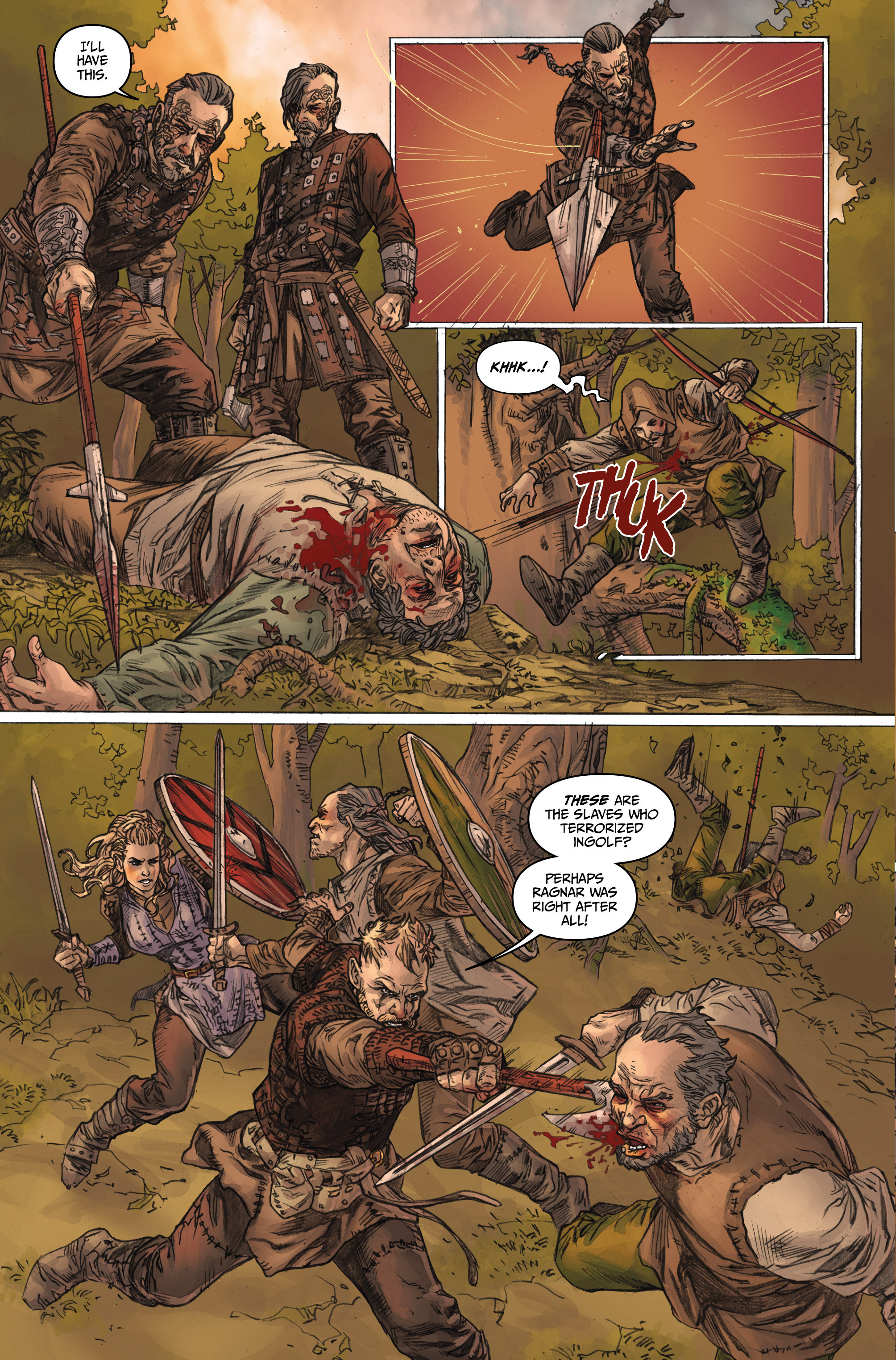 Read online Vikings: Uprising comic -  Issue #3 - 22