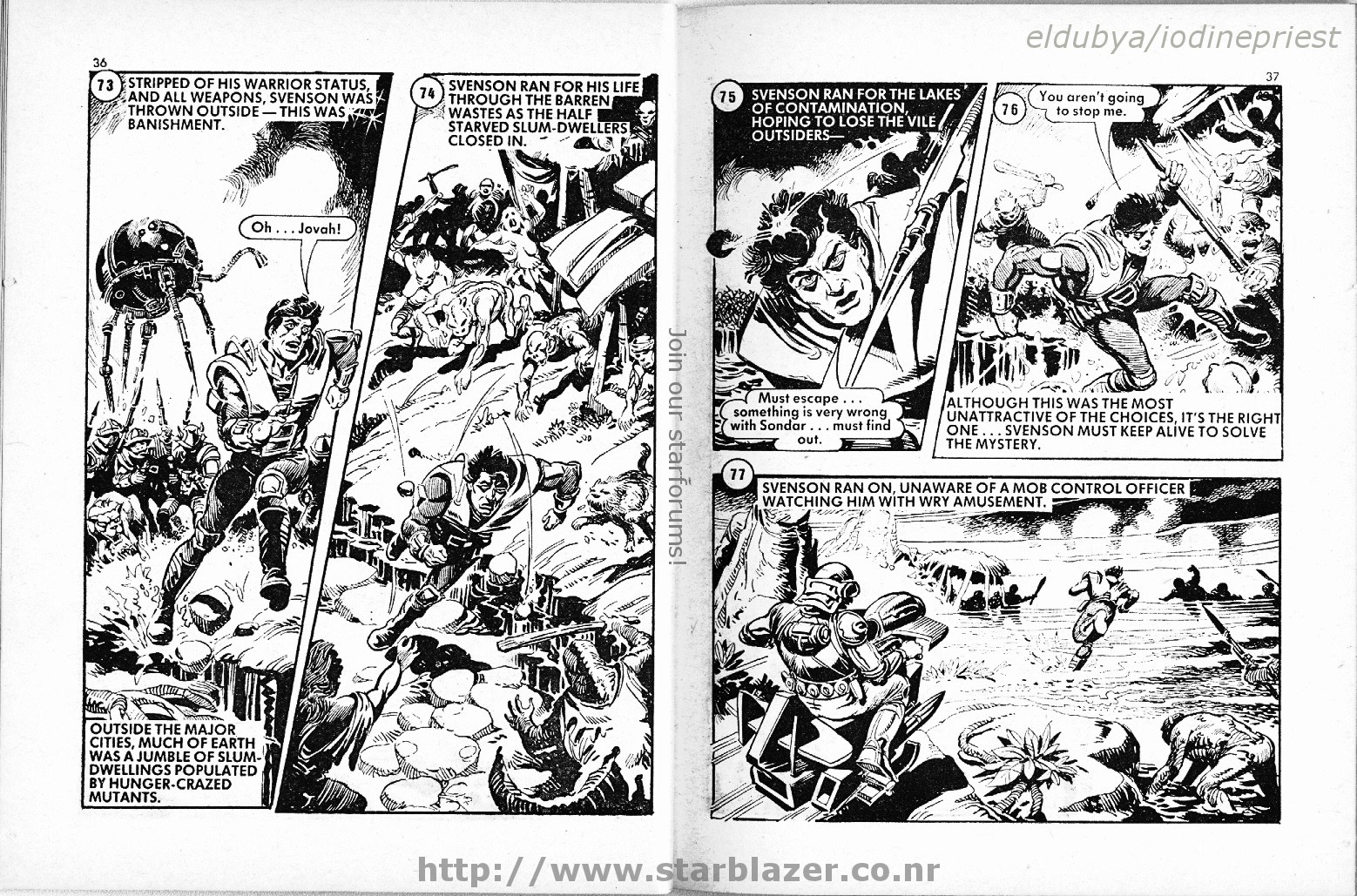 Read online Starblazer comic -  Issue #160 - 20