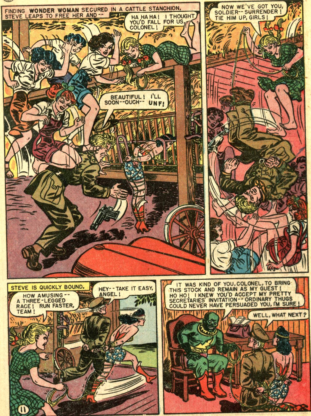 Read online Comic Cavalcade comic -  Issue #27 - 13