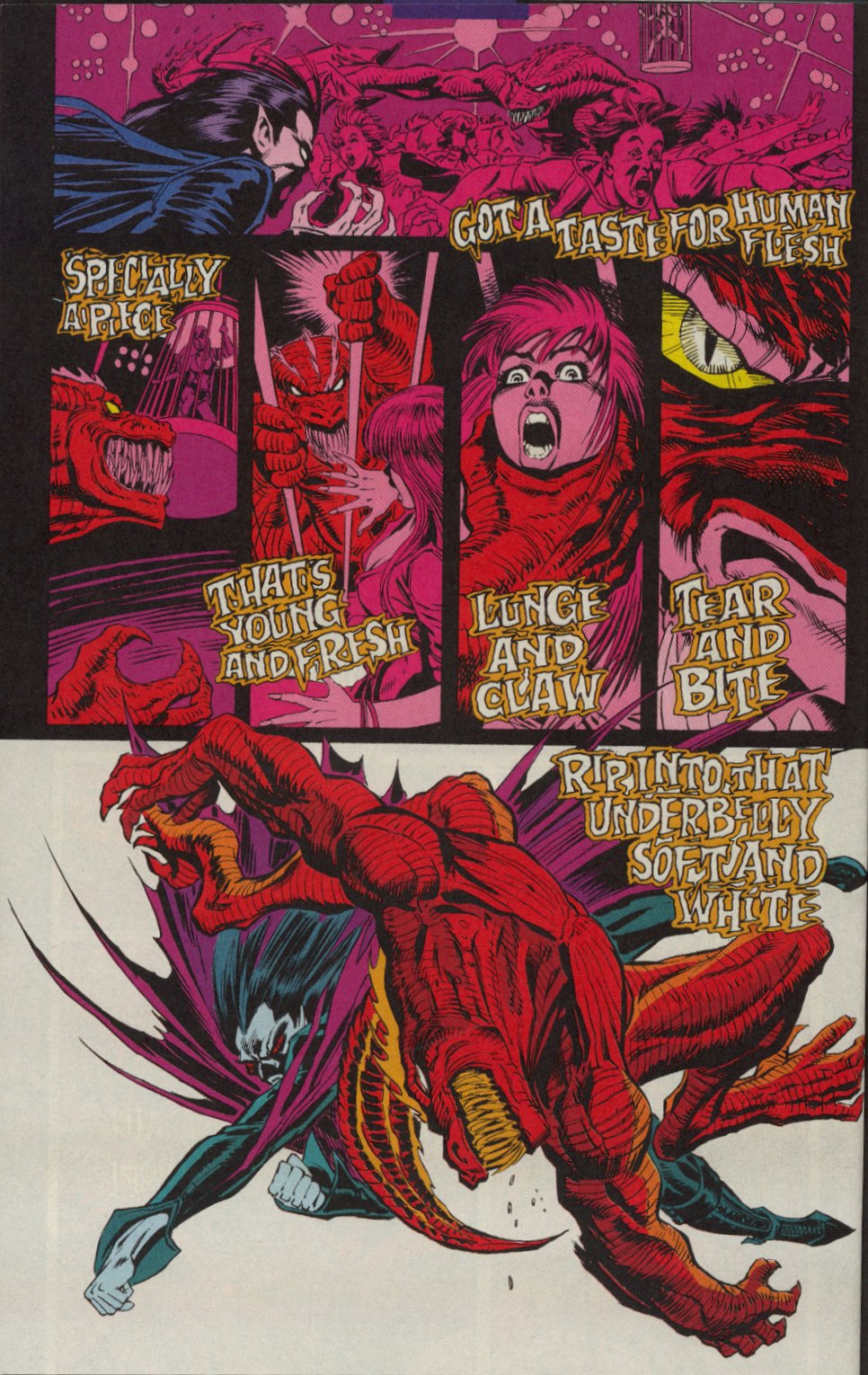 Read online Morbius: The Living Vampire (1992) comic -  Issue #6 - 9