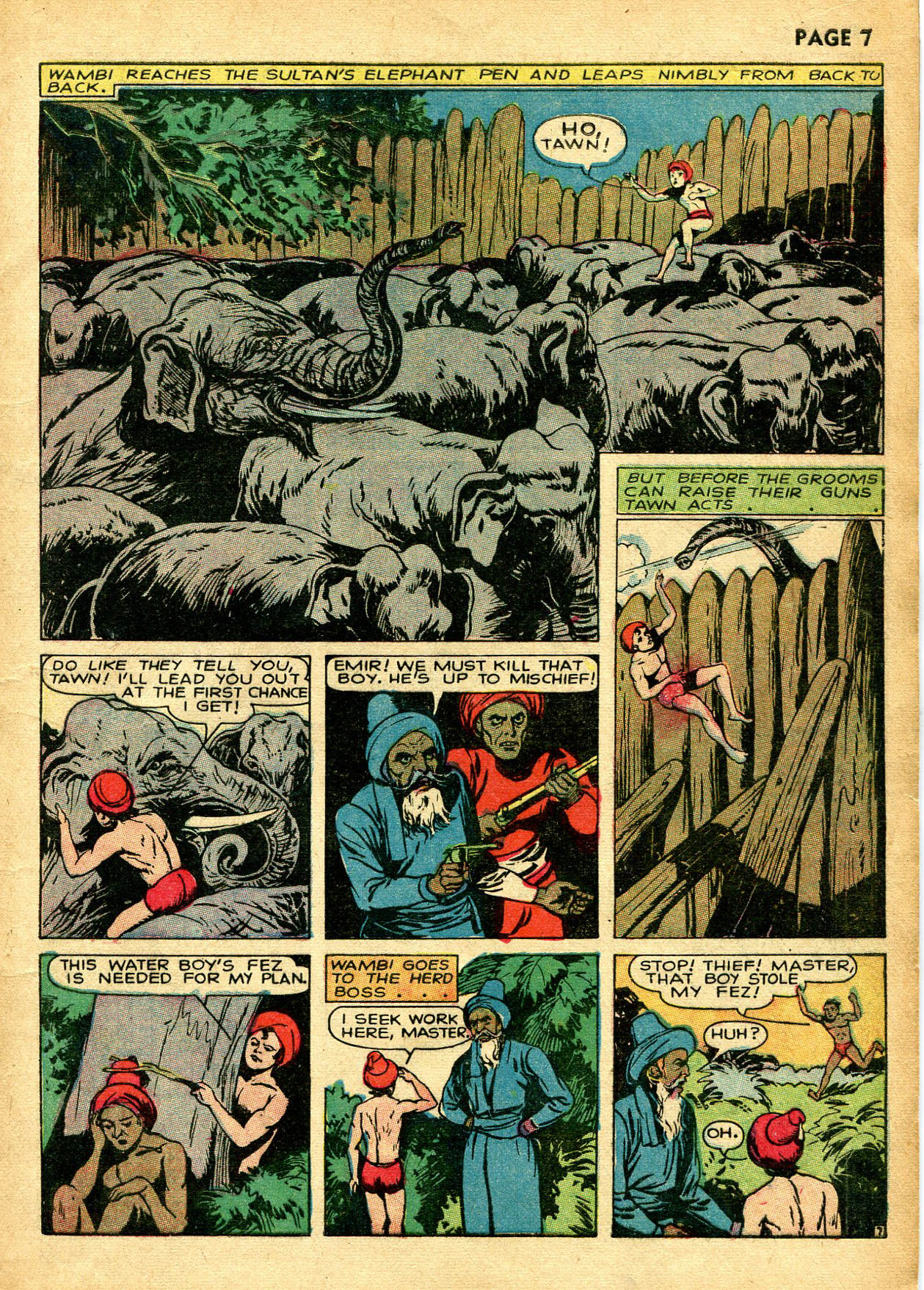 Read online Wambi Jungle Boy comic -  Issue #1 - 10