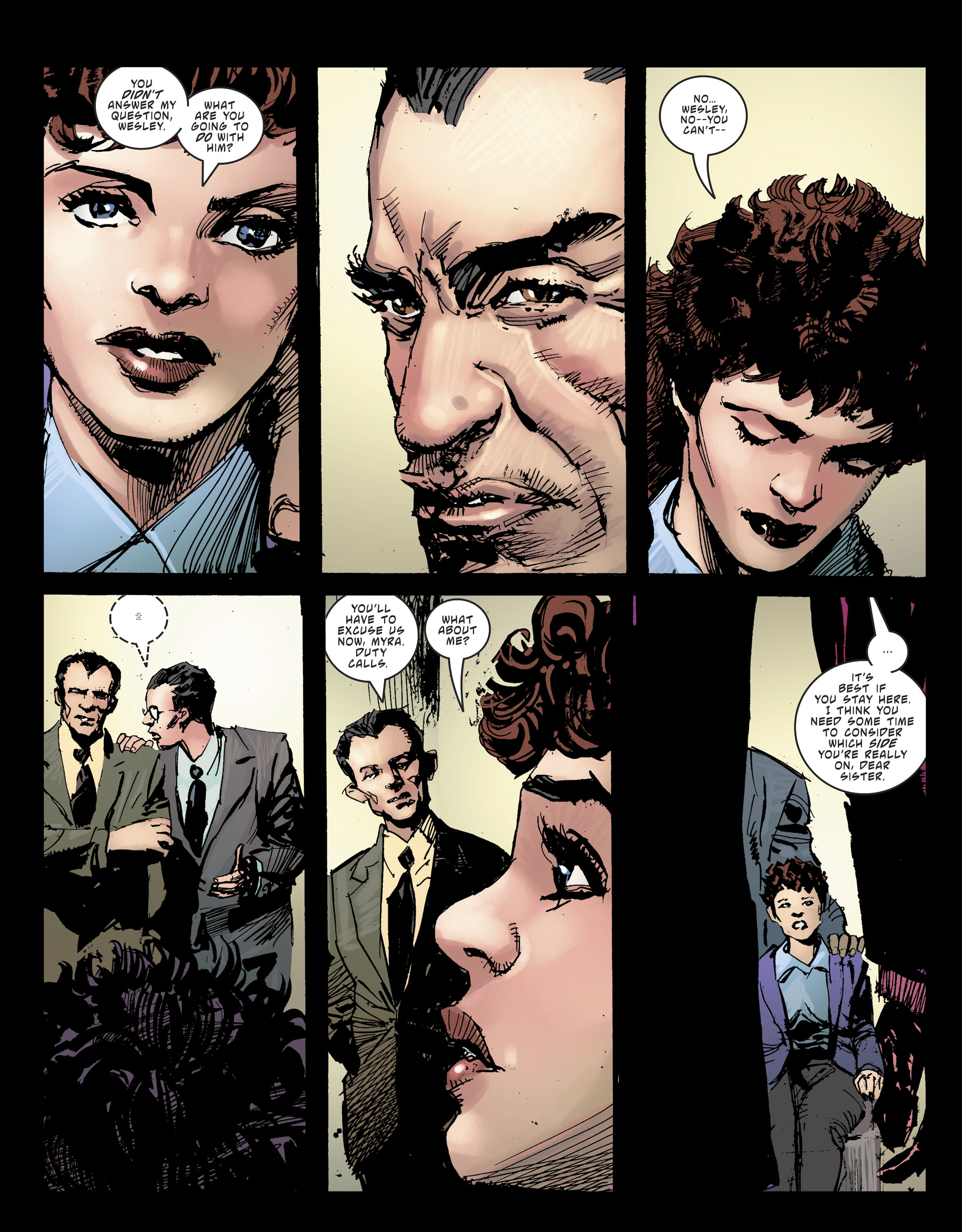 Read online The Question: The Deaths of Vic Sage comic -  Issue #1 - 34
