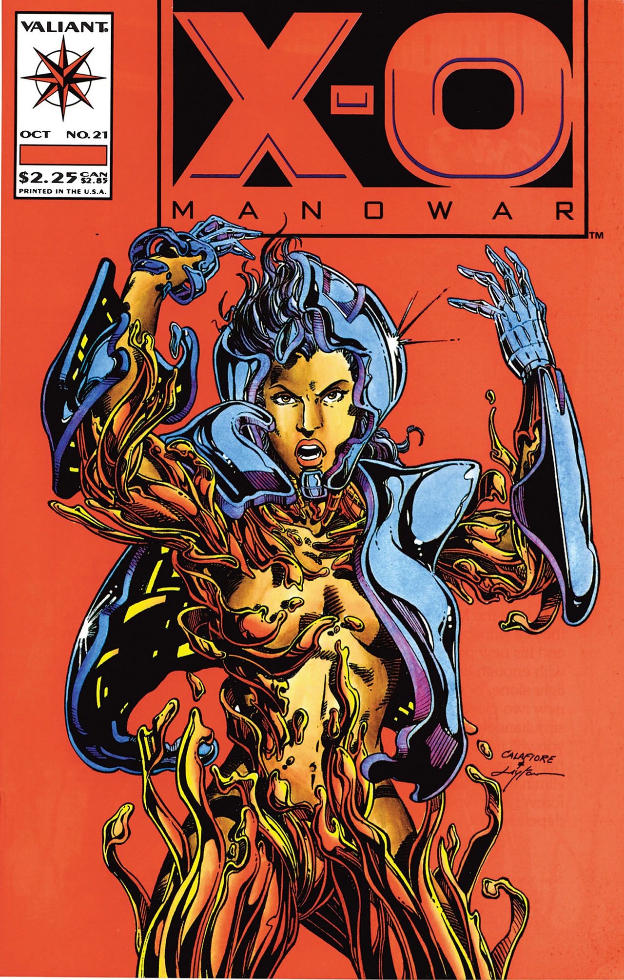 Read online X-O Manowar (1992) comic -  Issue #21 - 1