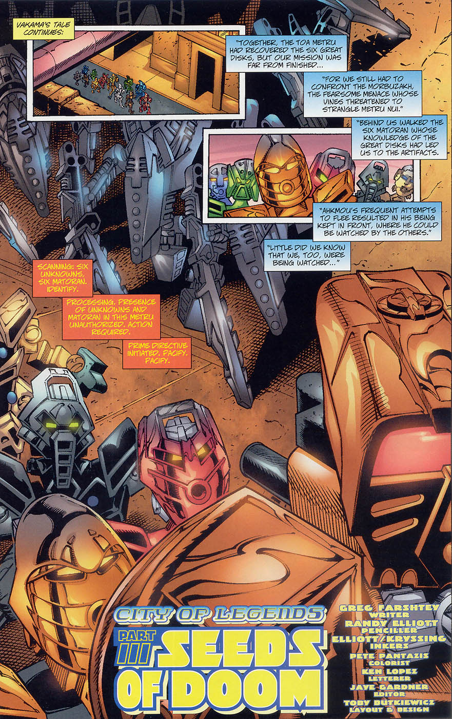 Read online Bionicle comic -  Issue #18 - 3