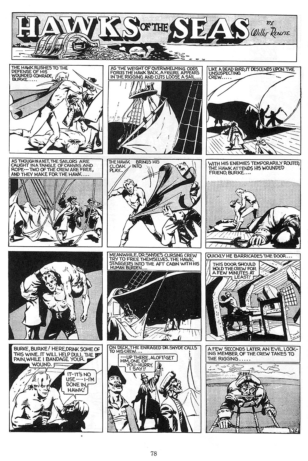 Read online Will Eisner's Hawks of the Seas comic -  Issue # TPB - 79