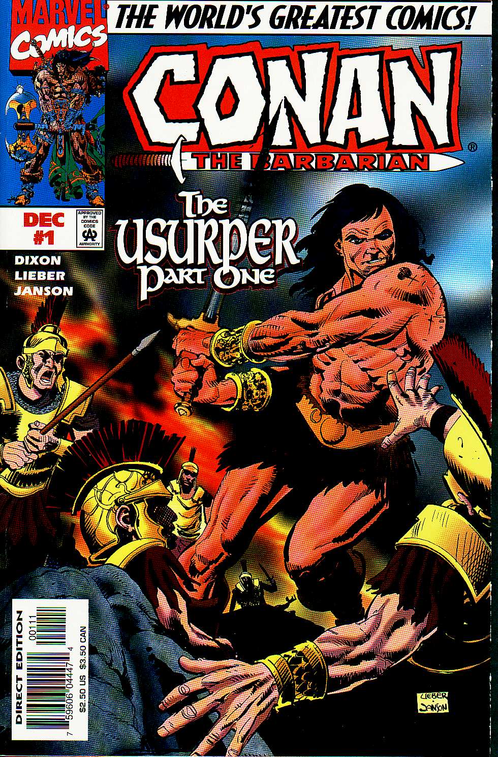 Read online Conan the Barbarian: The Usurper comic -  Issue #1 - 1