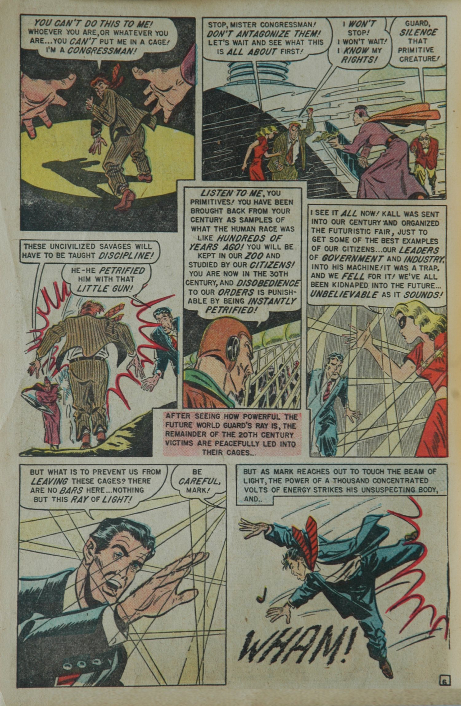 Read online Blonde Phantom Comics comic -  Issue #21 - 8