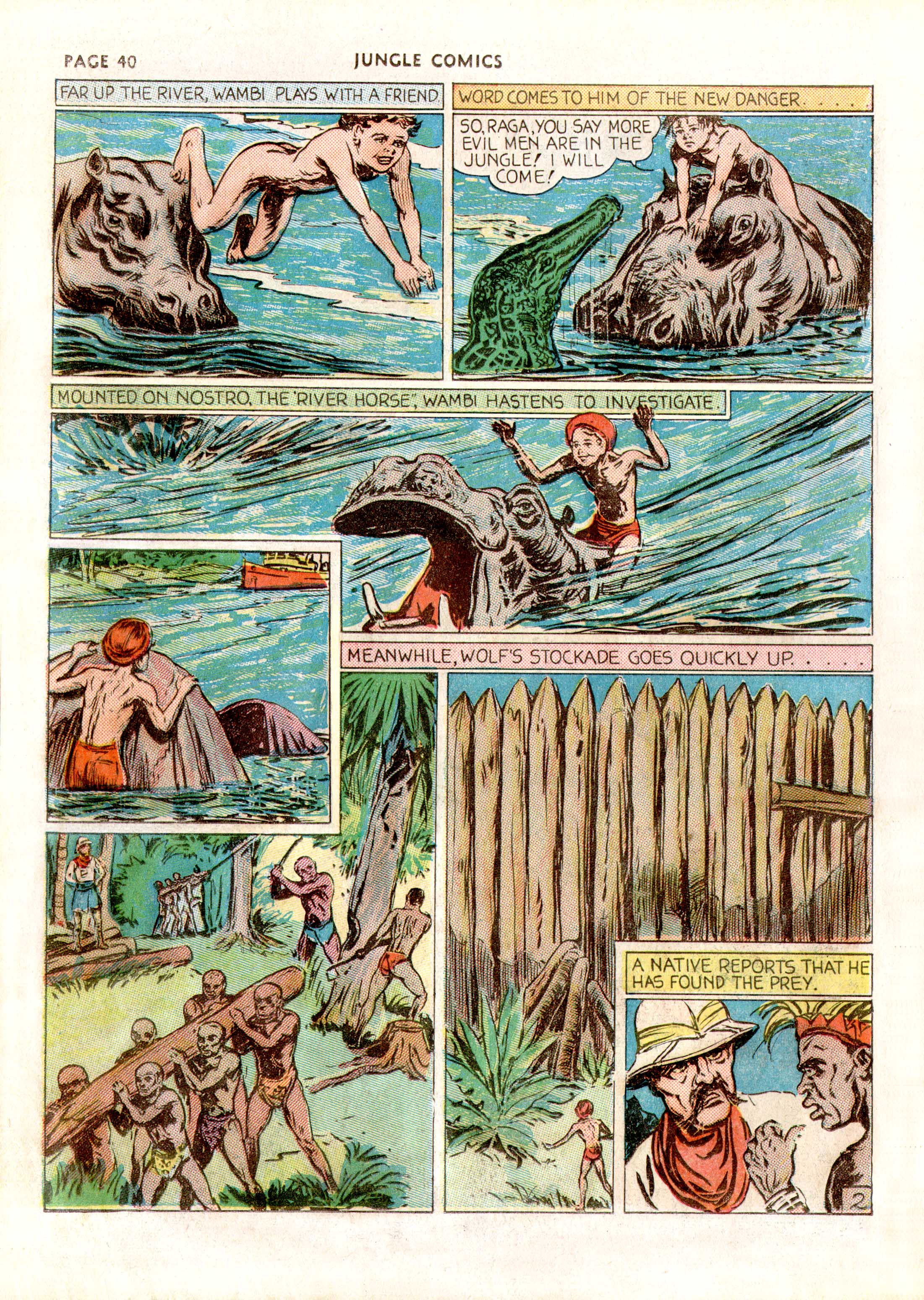 Read online Jungle Comics comic -  Issue #5 - 44