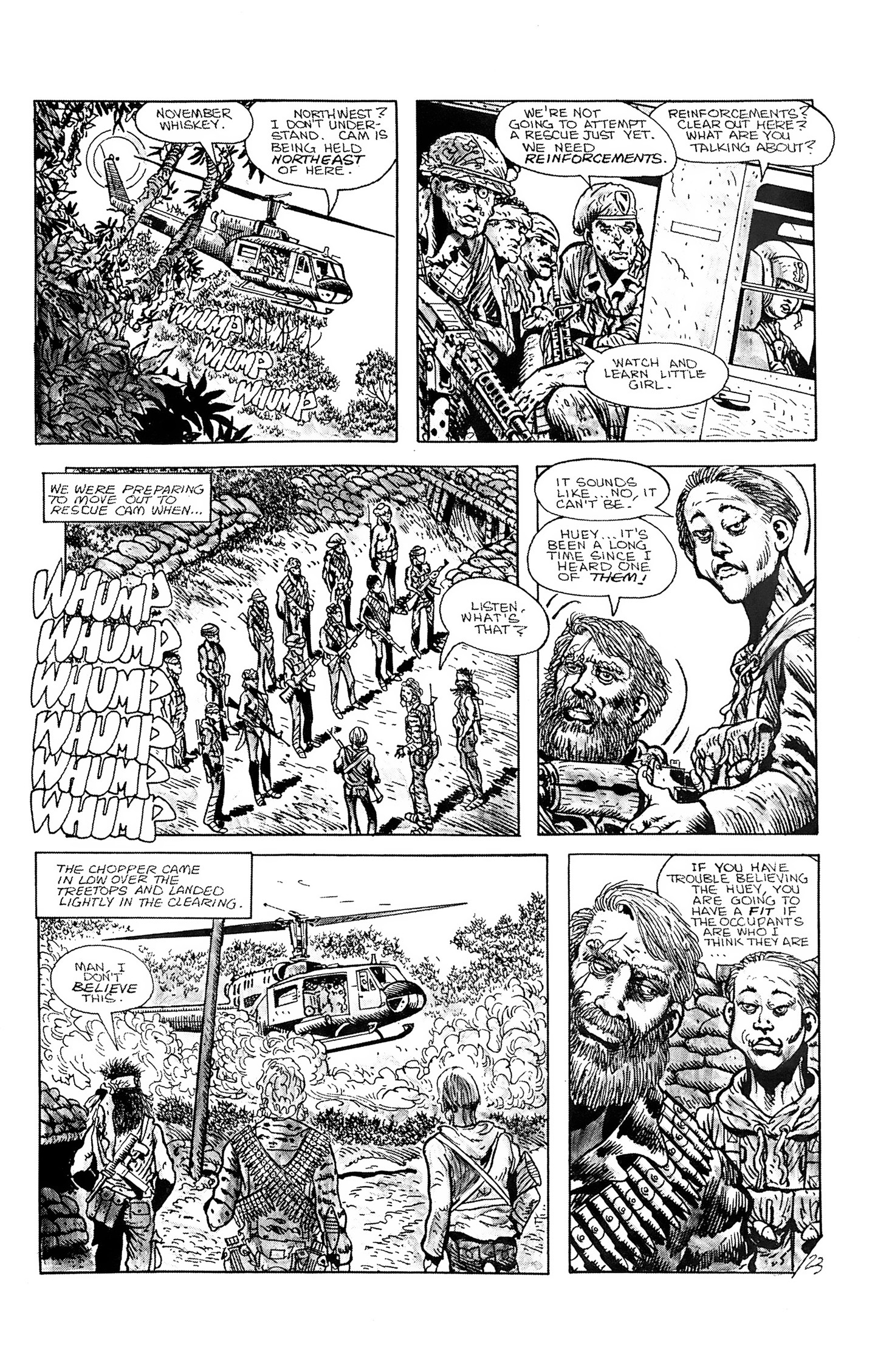 Read online Fire Team comic -  Issue #5 - 29