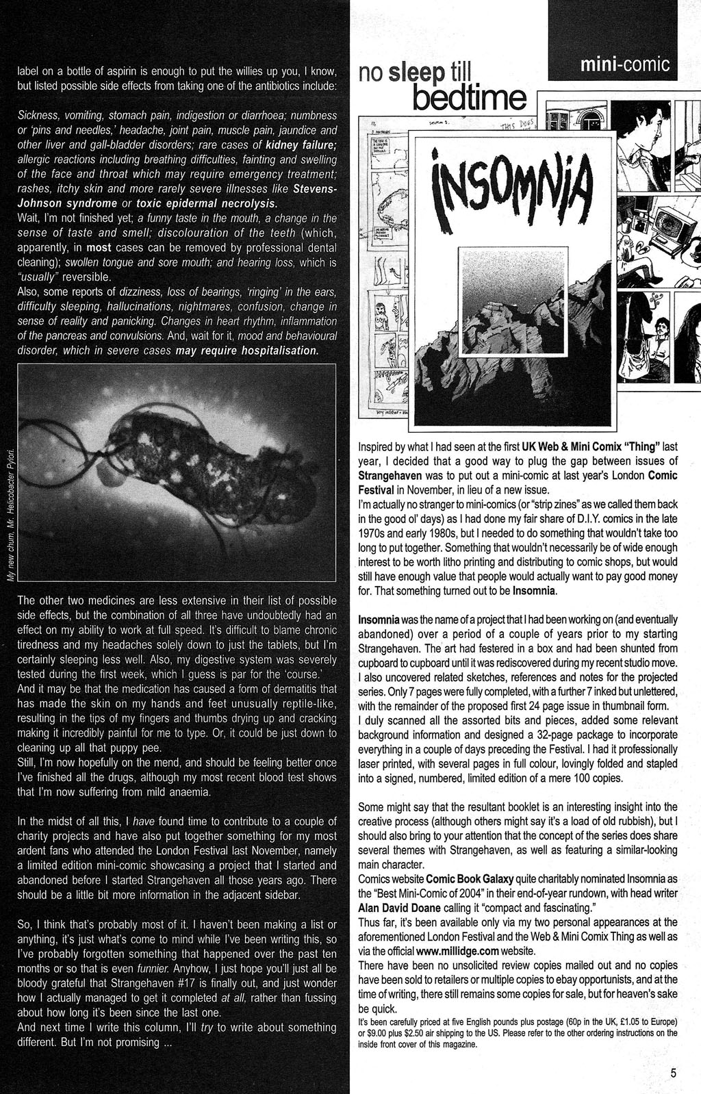 Read online Strangehaven comic -  Issue #17 - 5