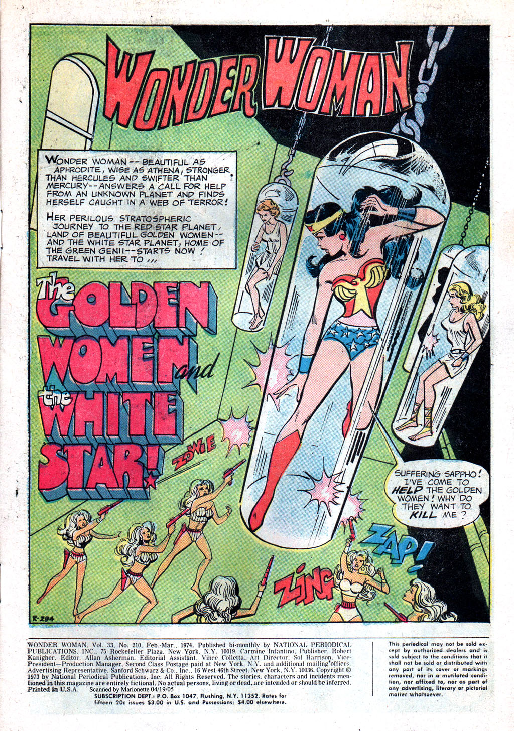 Read online Wonder Woman (1942) comic -  Issue #210 - 3