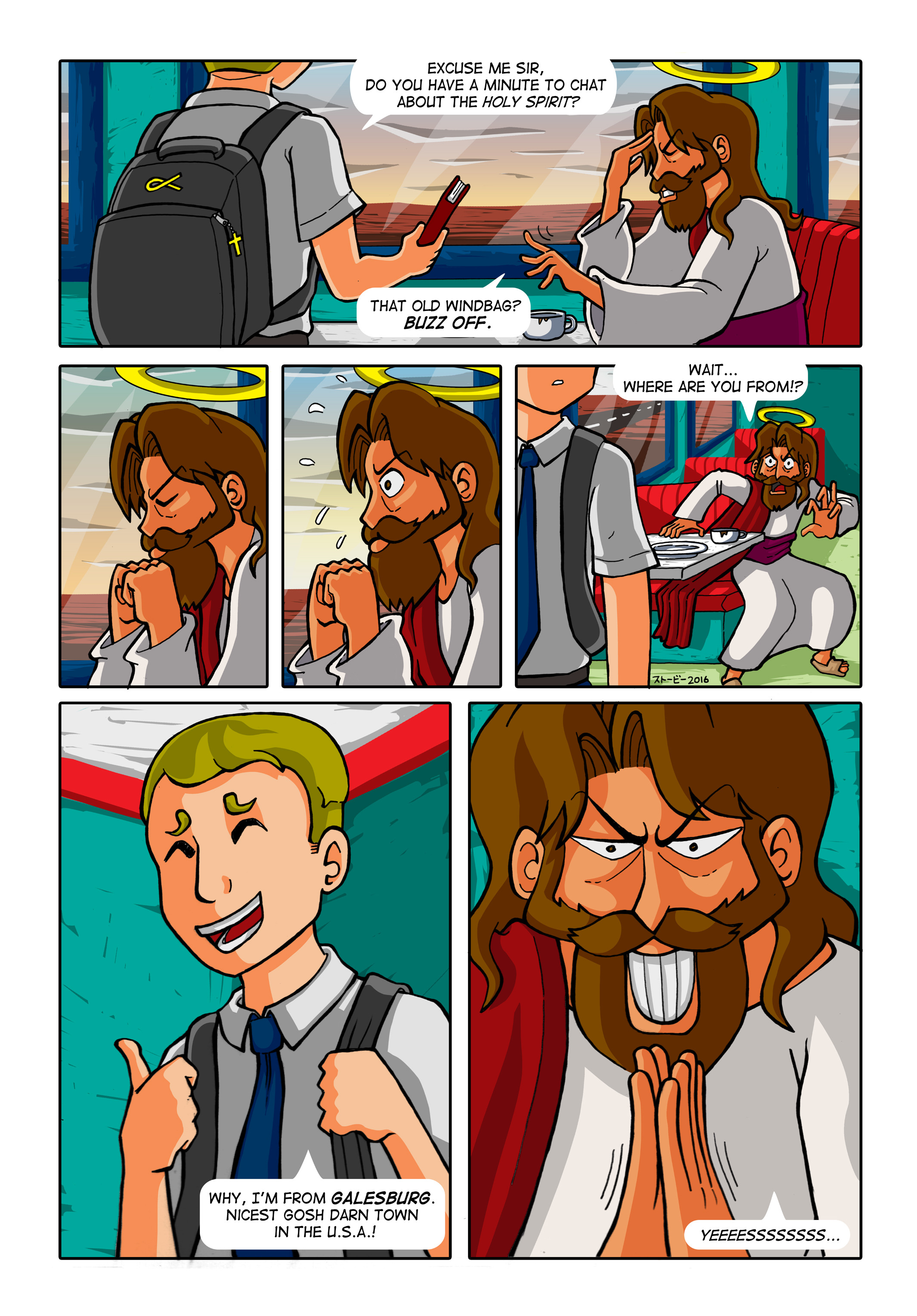 Read online Evil Jesus comic -  Issue #2 - 3