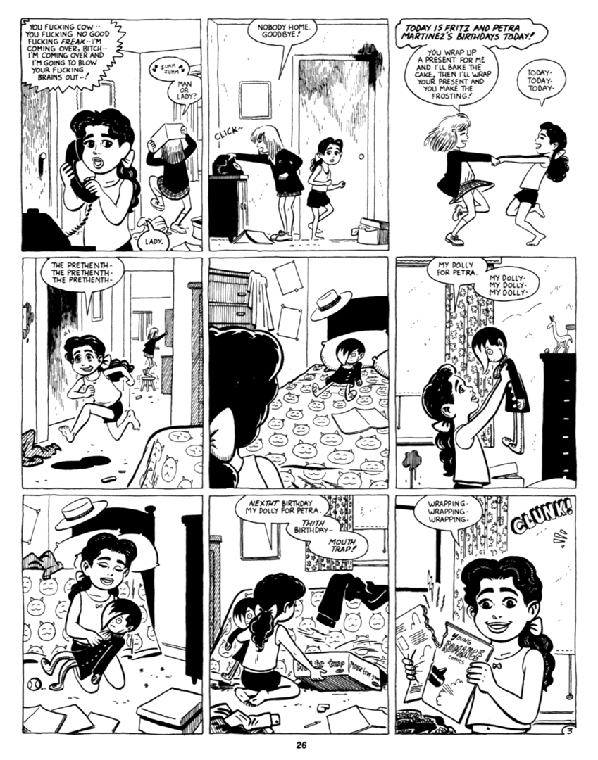 Read online Love and Rockets (1982) comic -  Issue #41 - 28