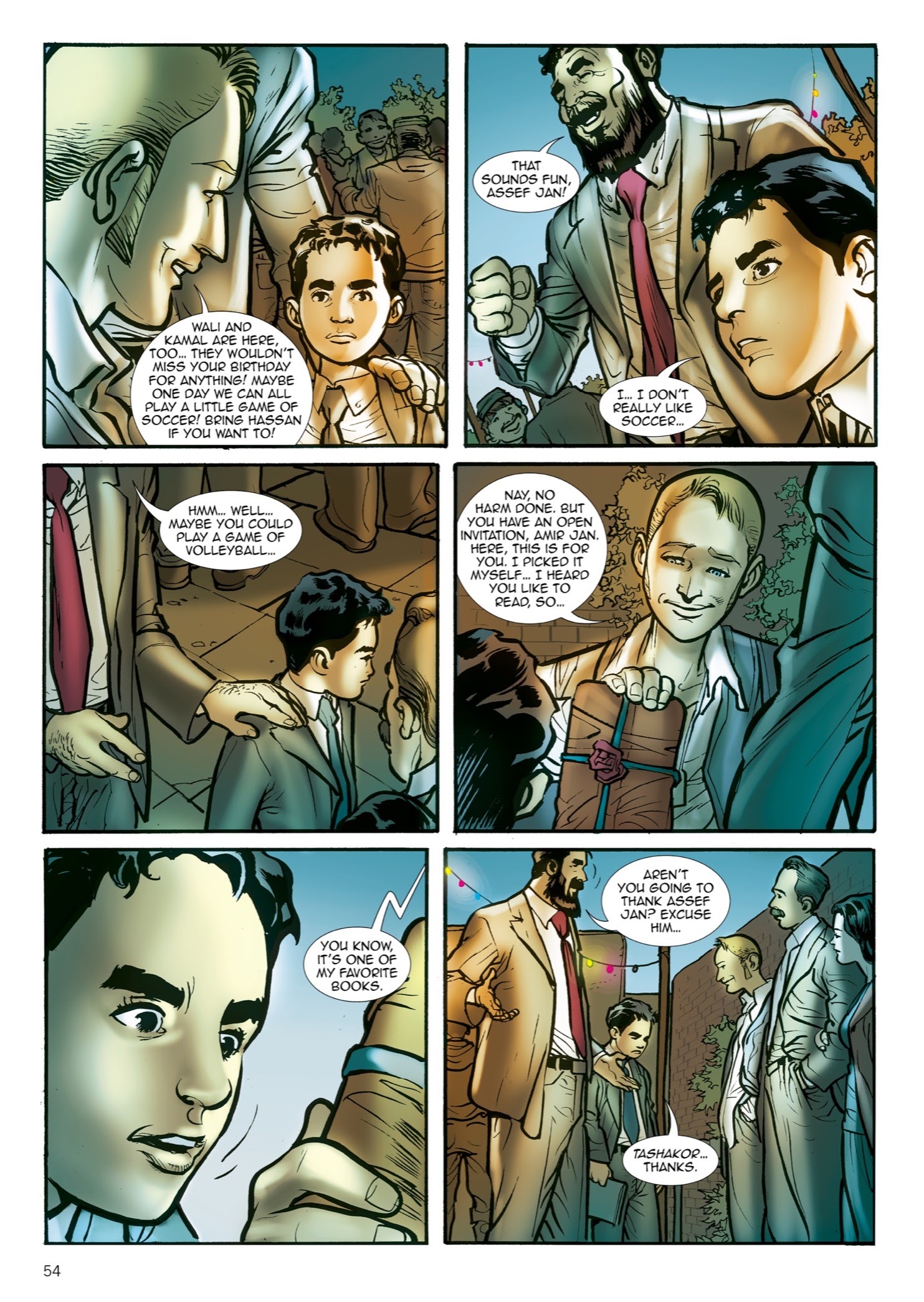 Read online The Kite Runner comic -  Issue # TPB - 55