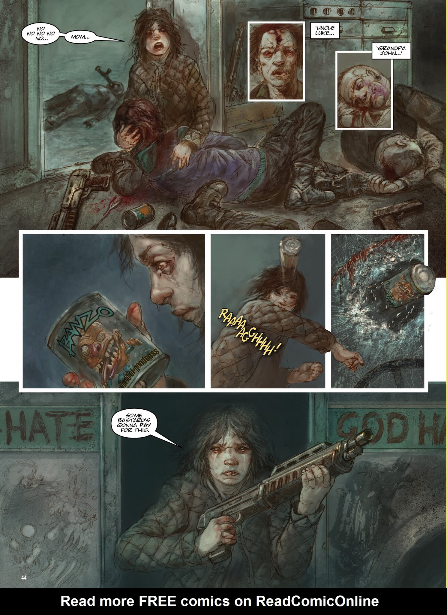 Read online The Dark Judges: The Fall of Deadworld comic -  Issue # TPB - 45